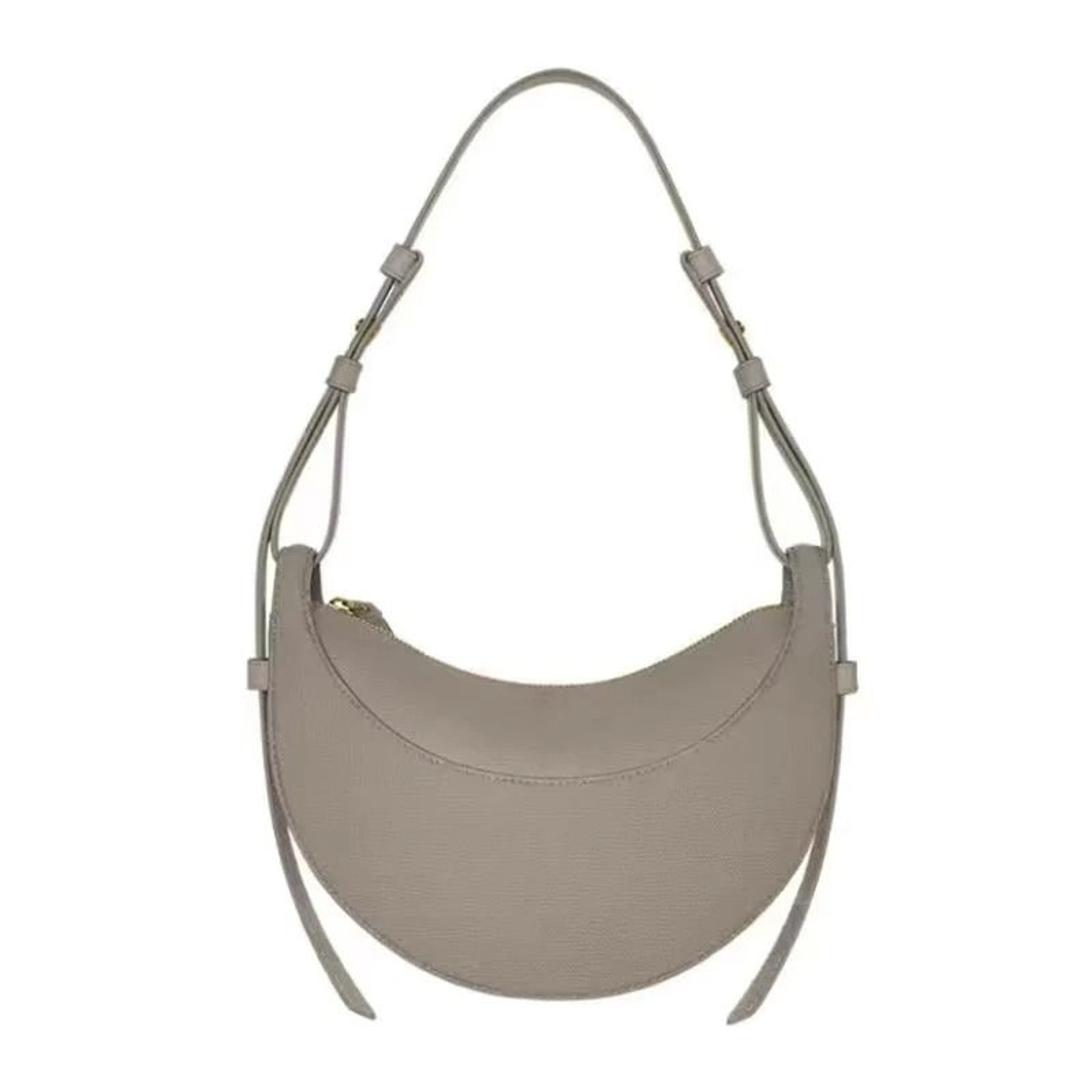Genuine Leather Crescent Crossbody Shoulder Bag For Women 1