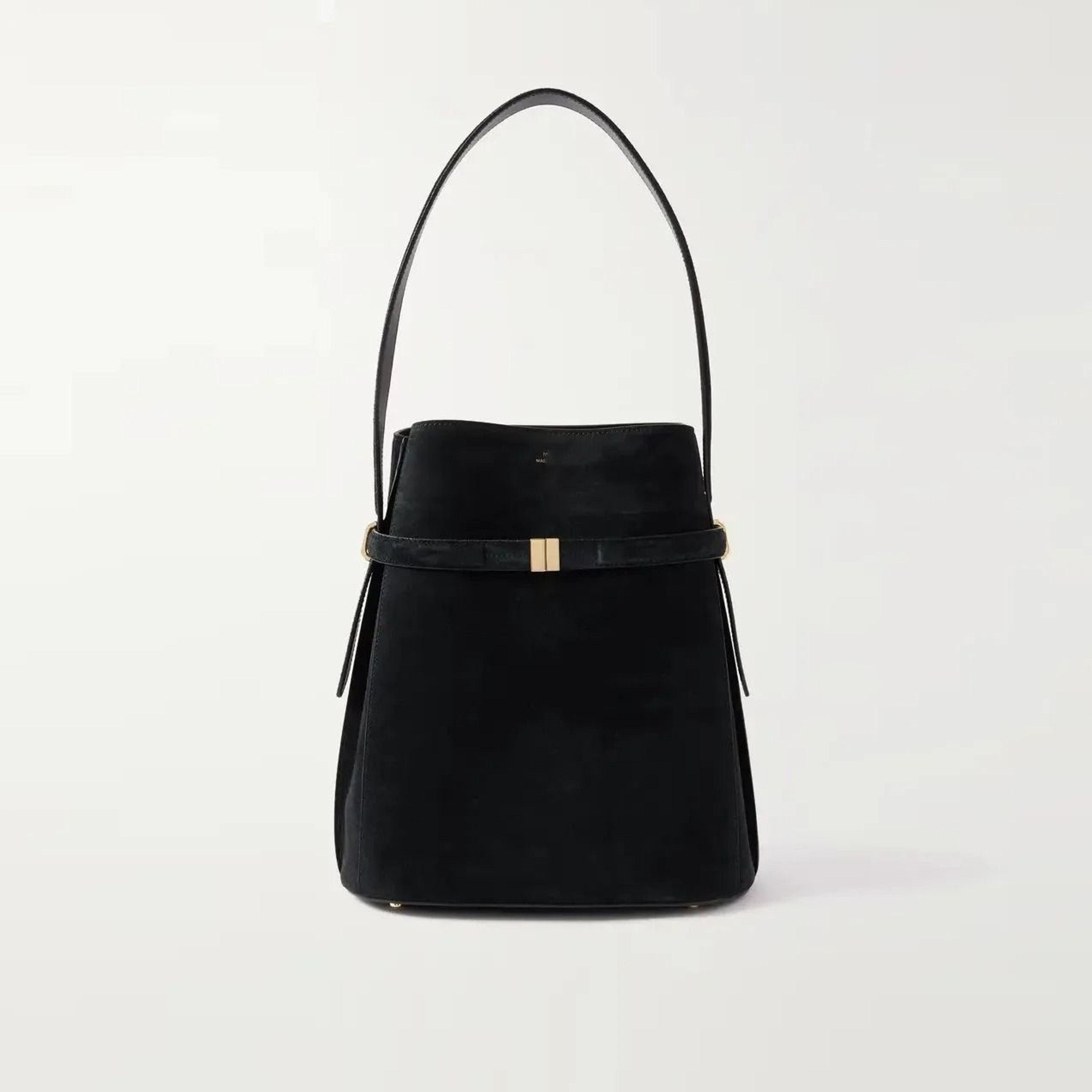 Scandinavian Genuine Leather Bucket Shoulder Tote Bag For Women 0