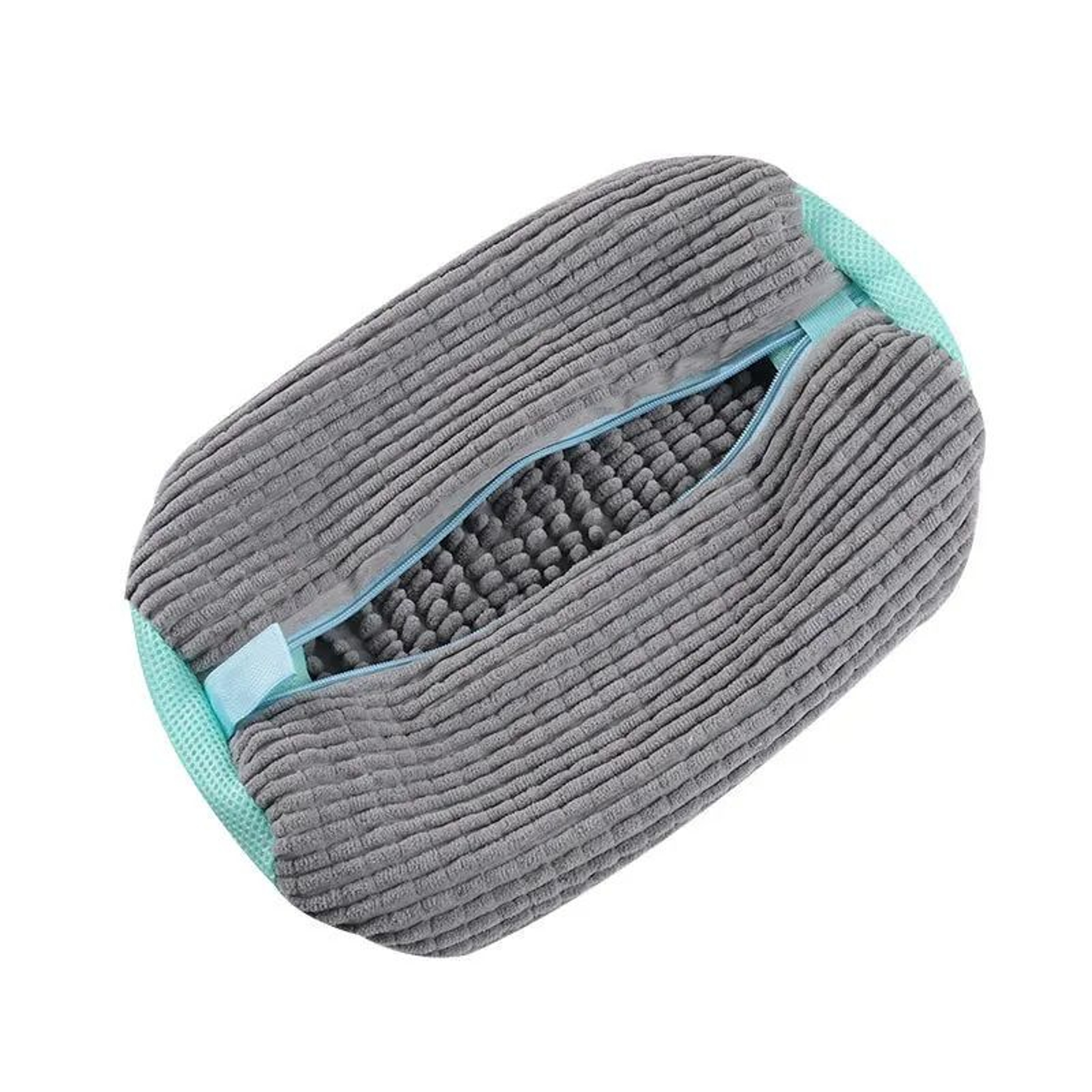 360 Degree Fluffy Shoe Washing Bag Reusable Laundry Cleaner With Zipper 1