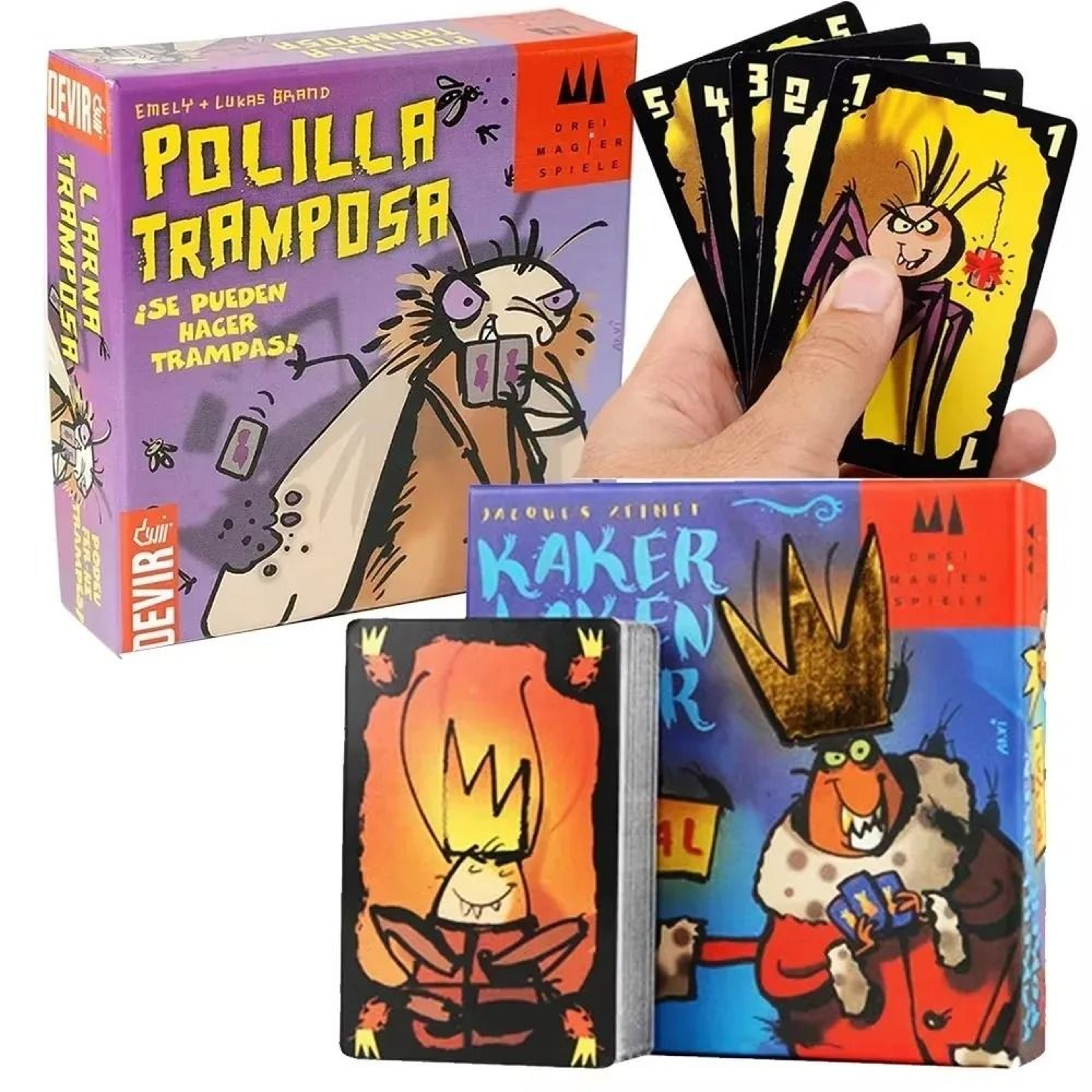 Cheating Moth Card Game Fast Paced Party Card Game For Family And Friends 6