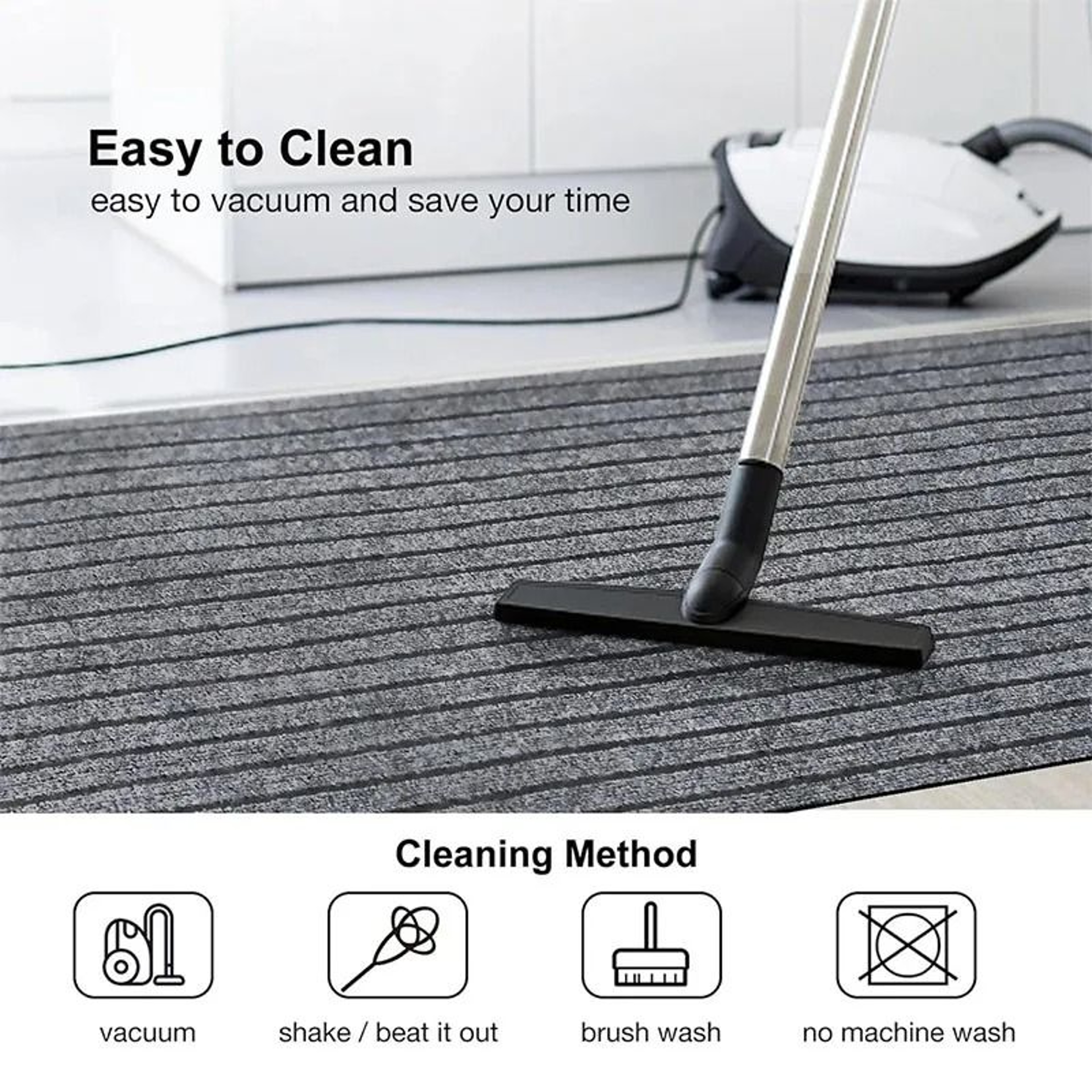 Self Adhesive Non Slip Floor Runner Mat For Kitchen Hallway And Doorway 8