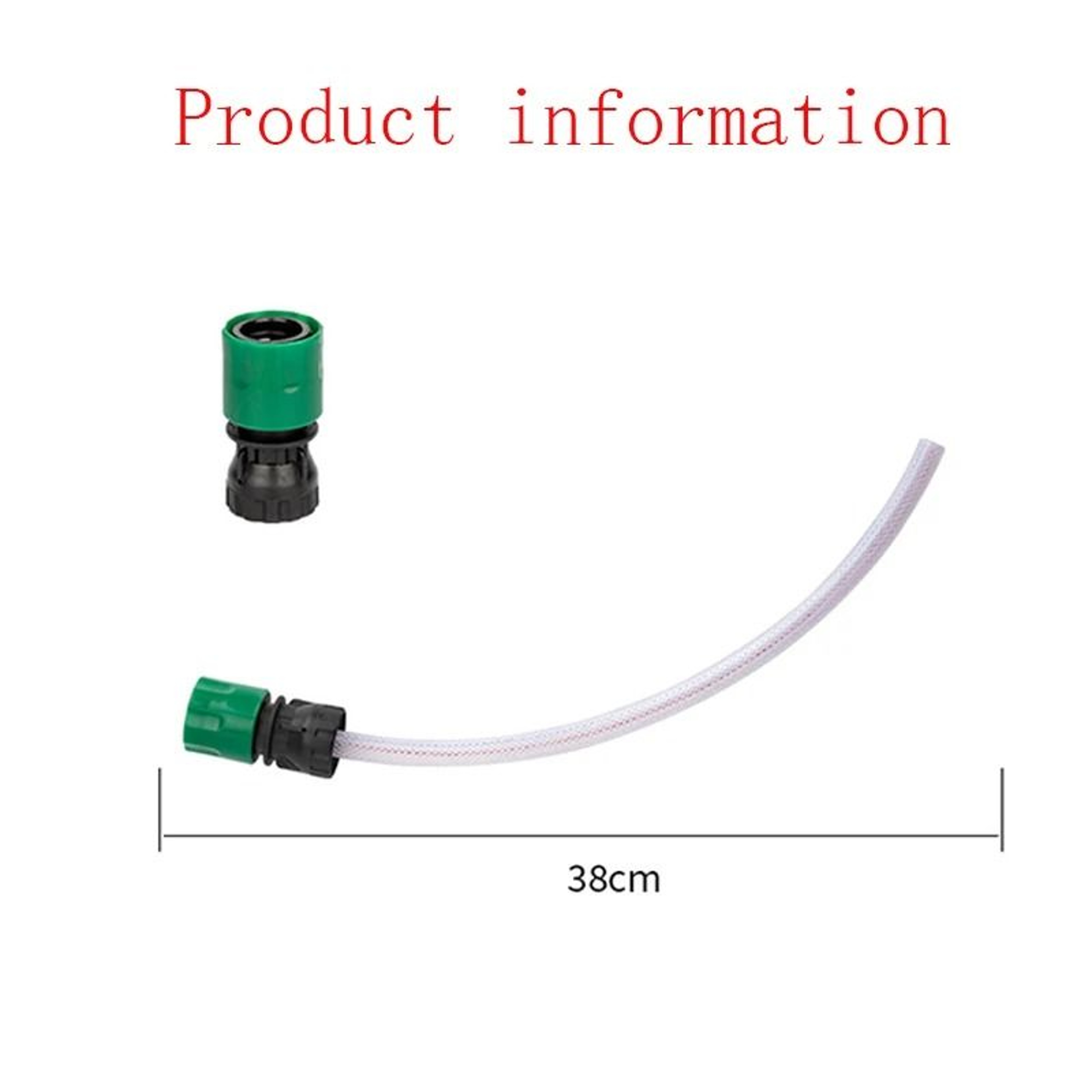 High Pressure Washer Gun Adapter Coke Bottle Quick Connector 2 Pack 4