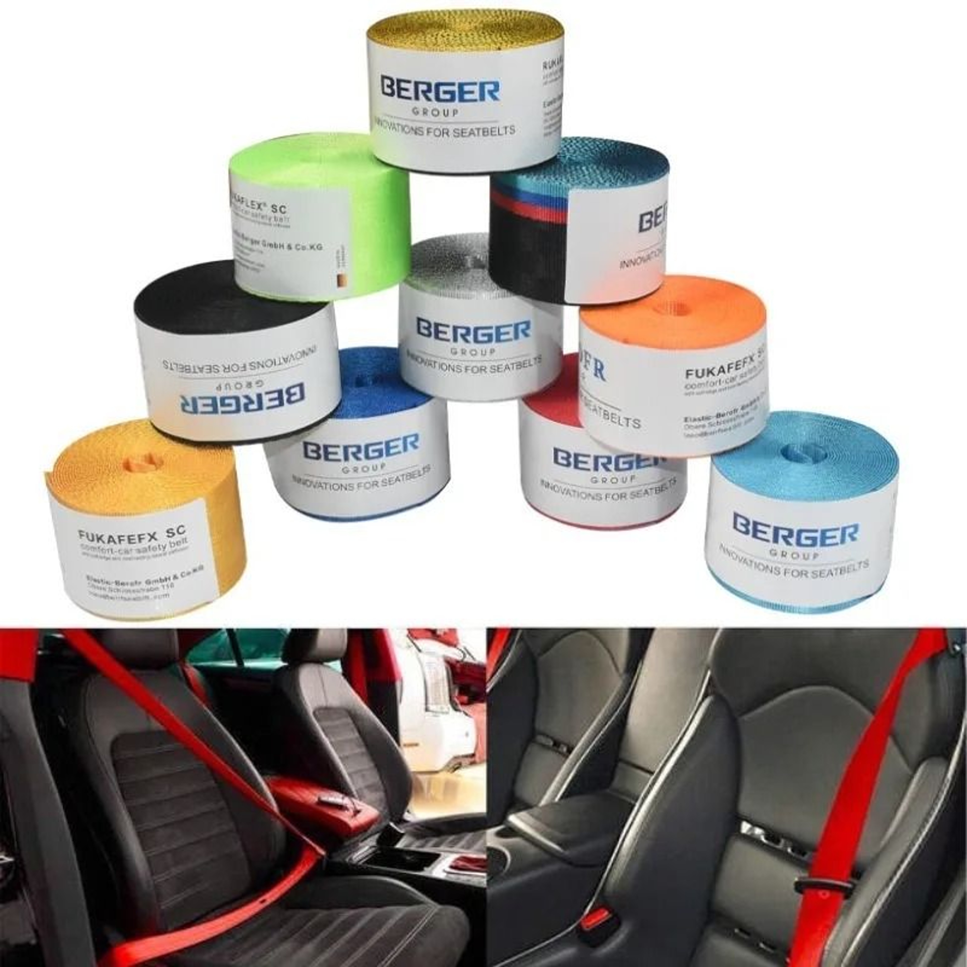 Universal Retractable Car Seat Belt Webbing Safety Strap For Vehicle Conversions 11