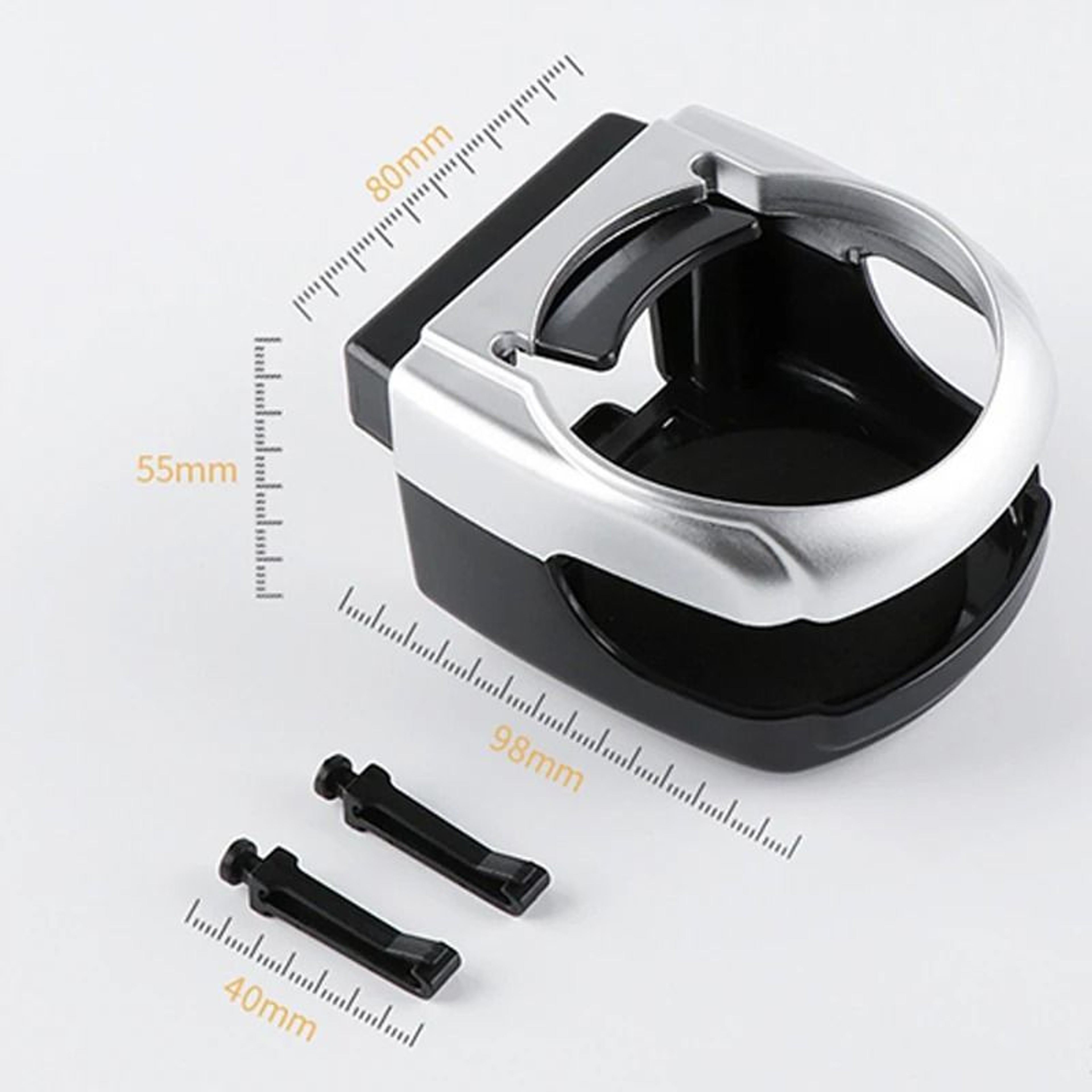 Universal LED Car Ashtray Portable Covered Ashtray Holder Cup 3