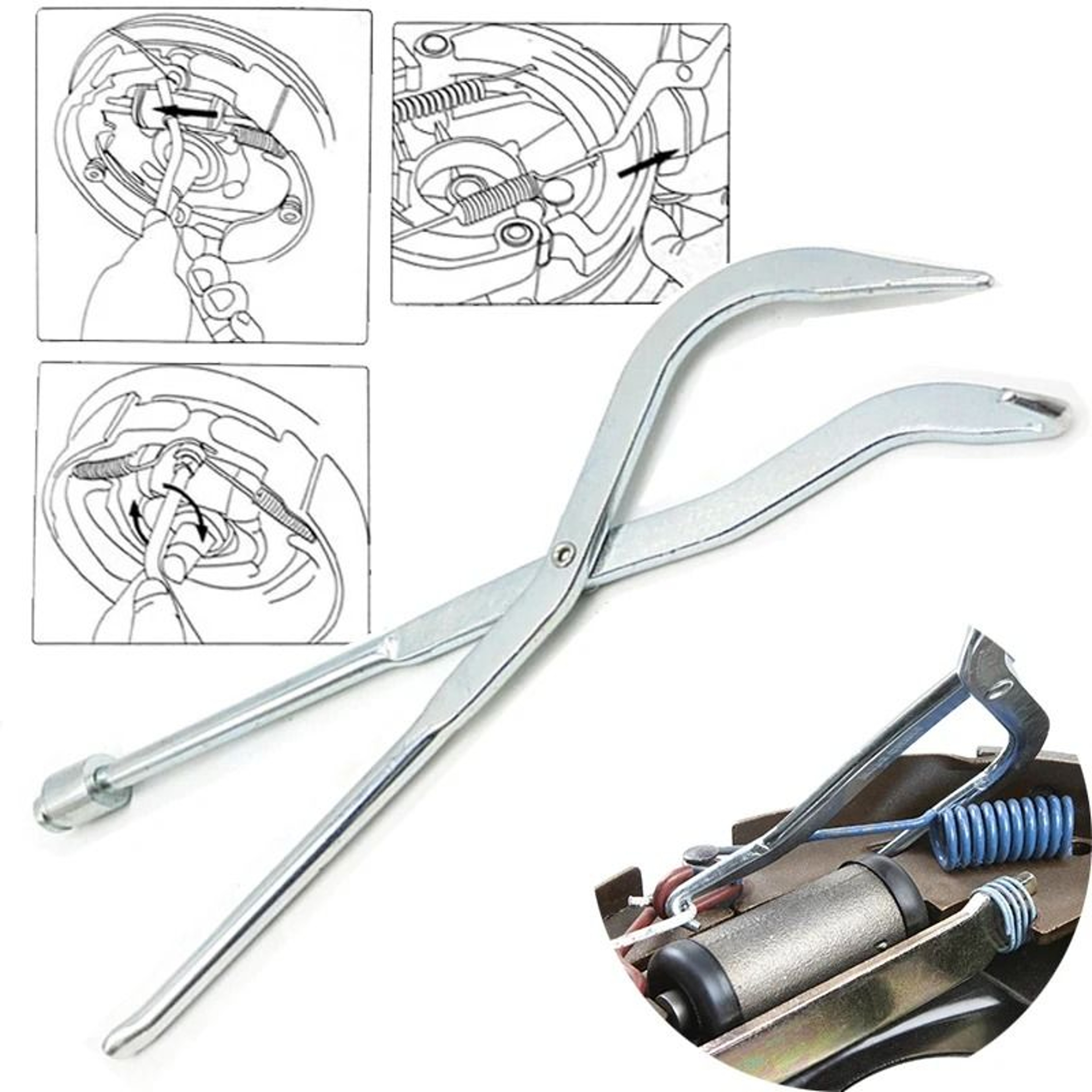 Car Brake Spring Pliers Installer And Removal Tool For Brake Repair 5
