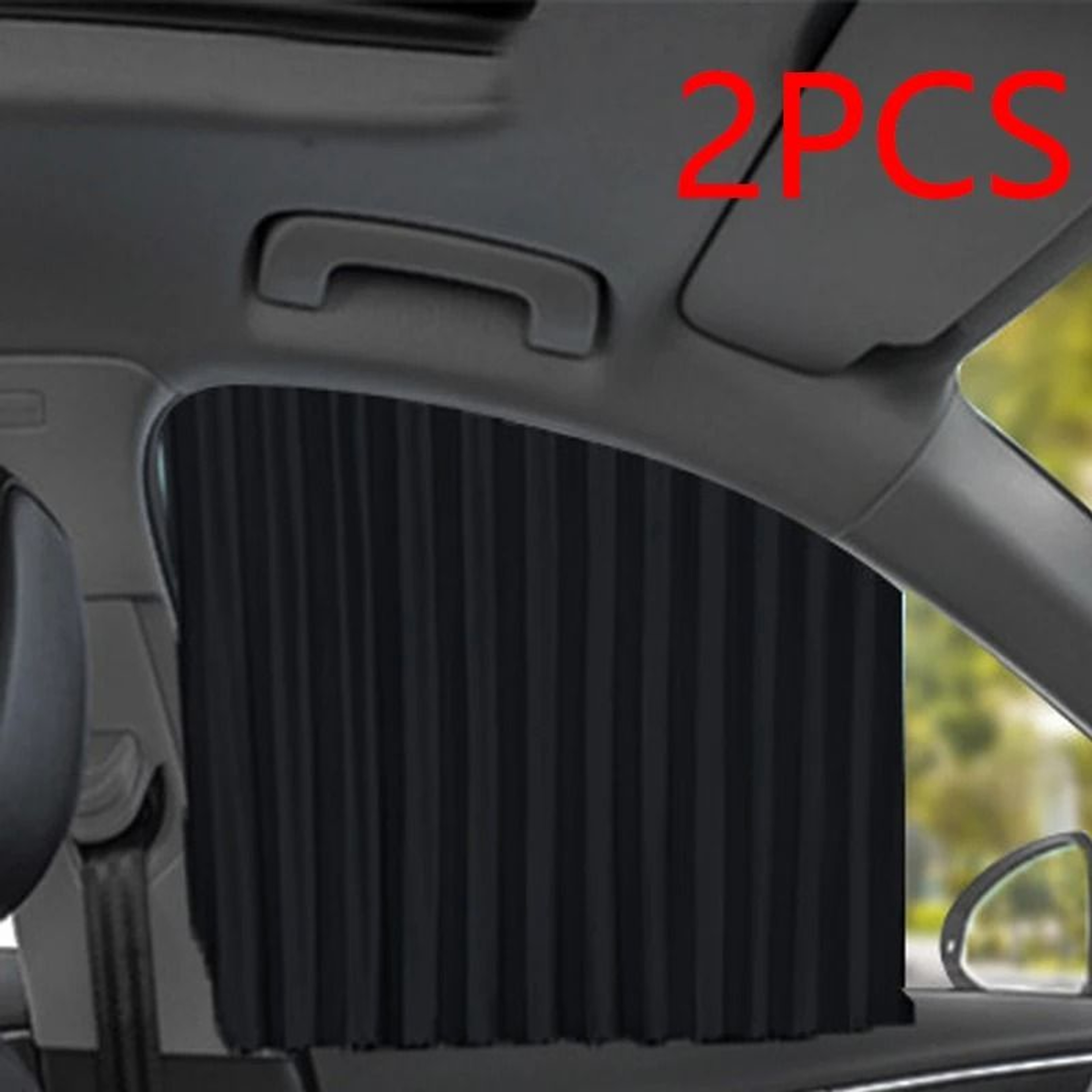 Magnetic Car Sunshade Window Curtain UV Protection Privacy Window Shade Set 4
