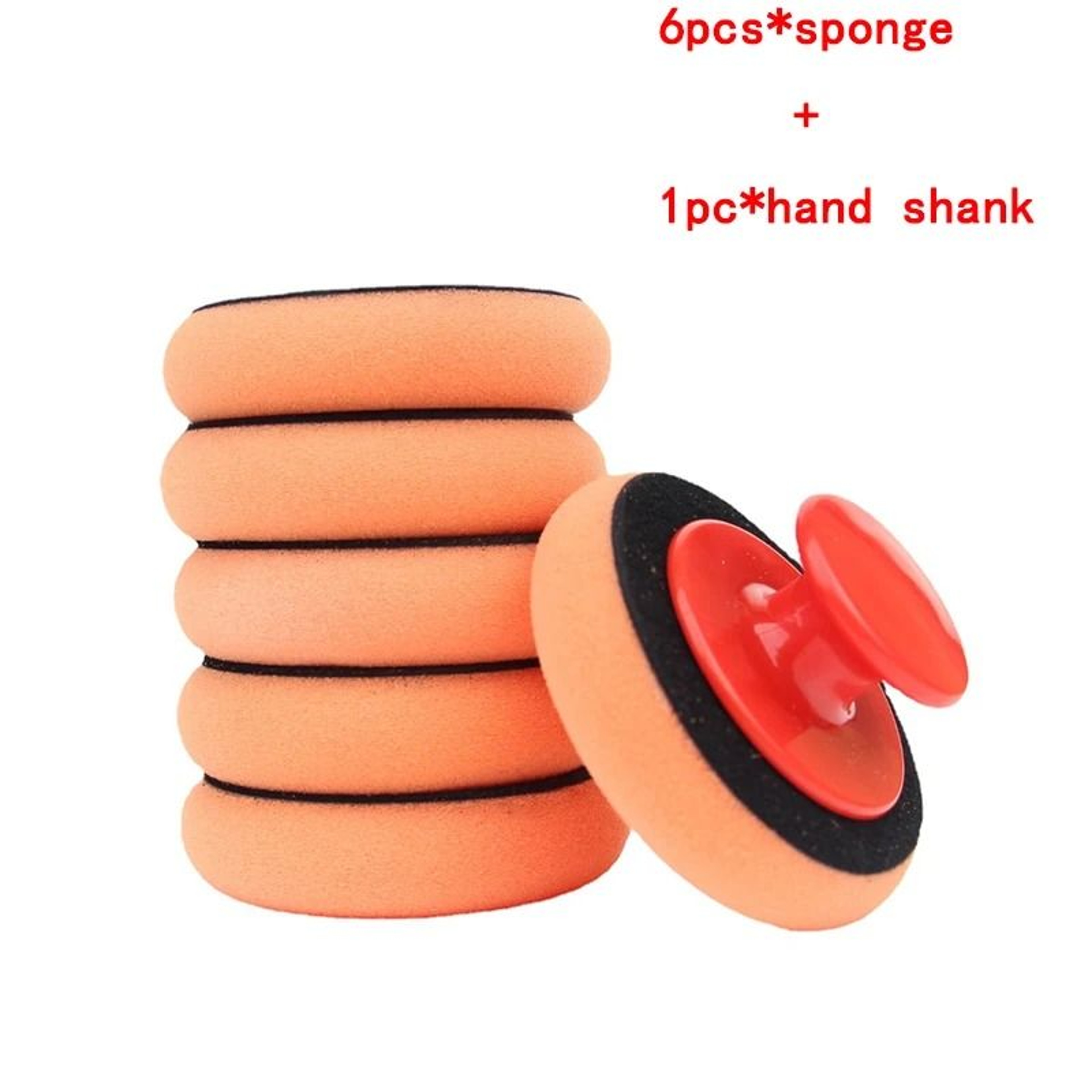 Car Waxing Sponge With Handle Polishing Pad For Easy Car Cleaning And Shine 5