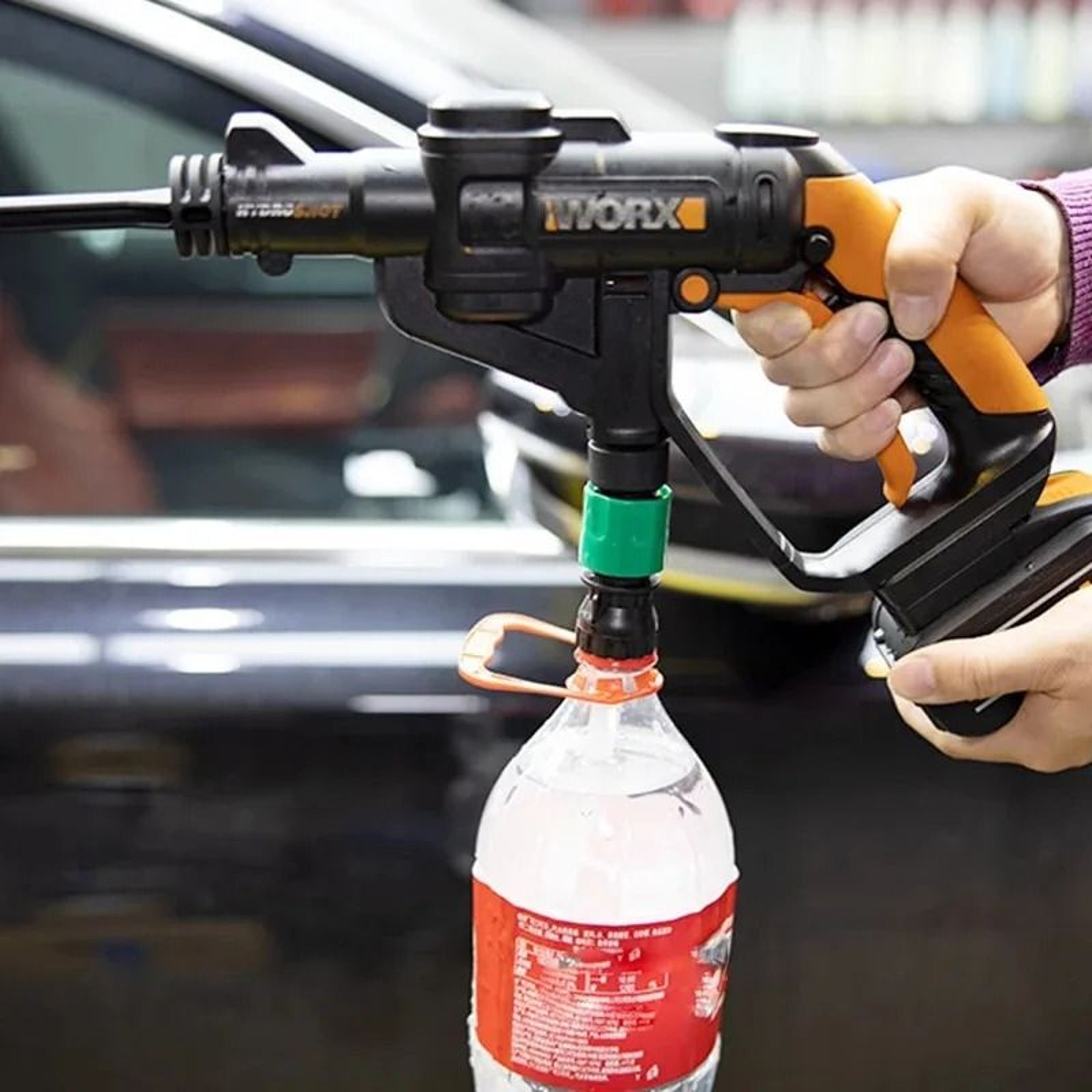High Pressure Washer Bottle Adapter Quick Connect For Cordless Washer Guns 6
