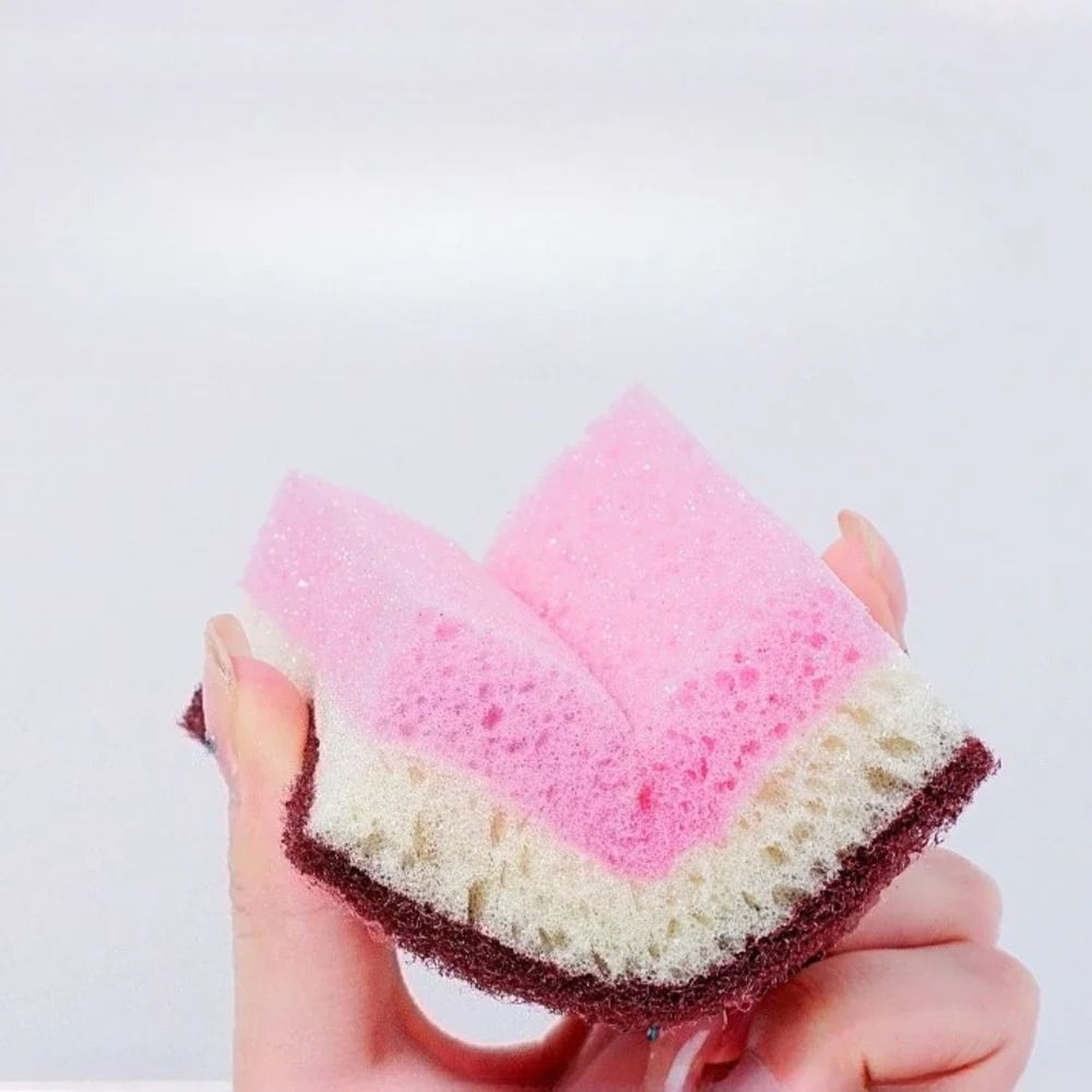 Scratch Resistant Kitchen Cleaning Sponges For Dishwashing 5 Or 10 Pack 7