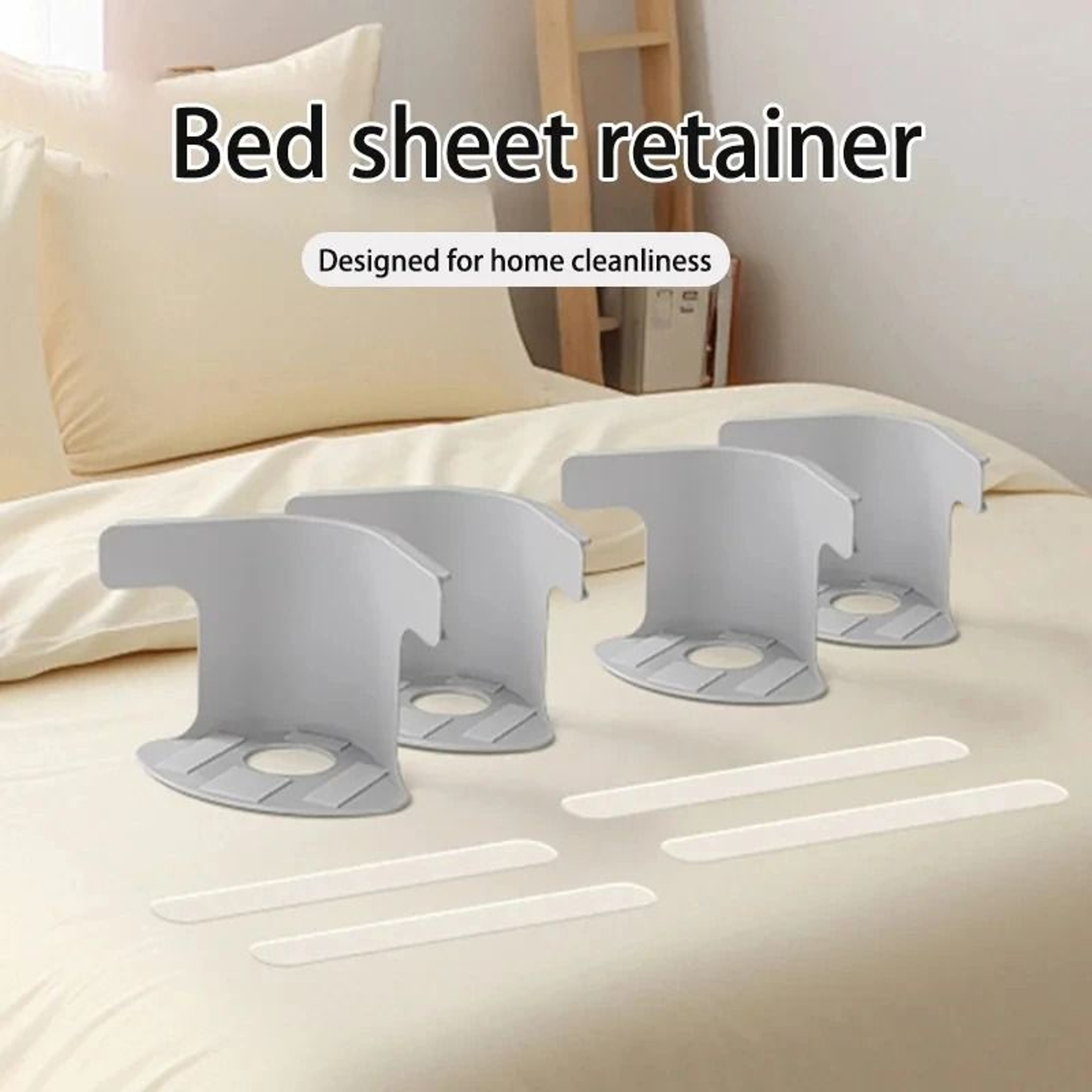 Bed Sheet Corner Tighteners Anti Slip Bedsheet Retainer Set Of 4 0
