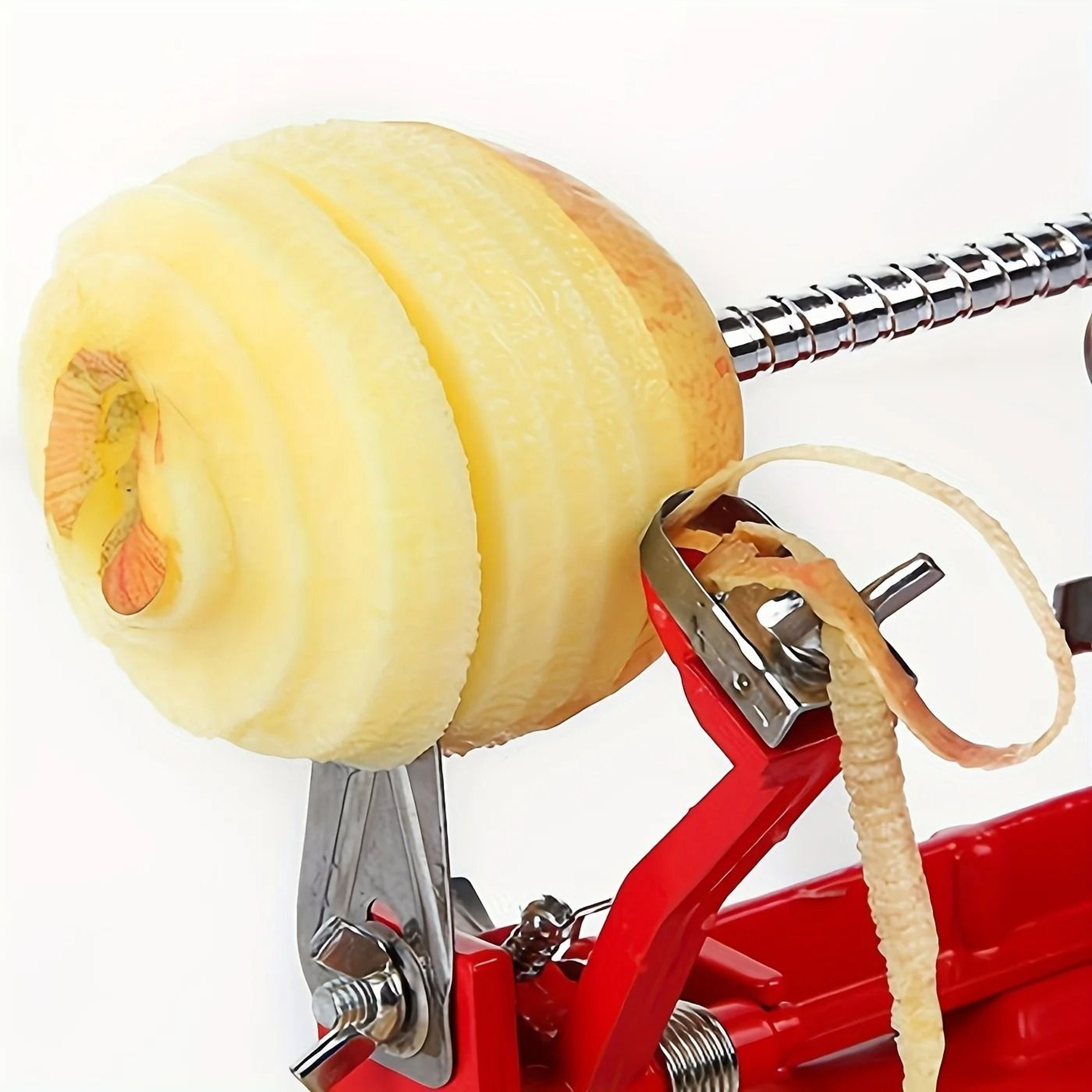 Manual 3 In 1 Apple Peeler Cranker For Fruit And Potato Prep 4