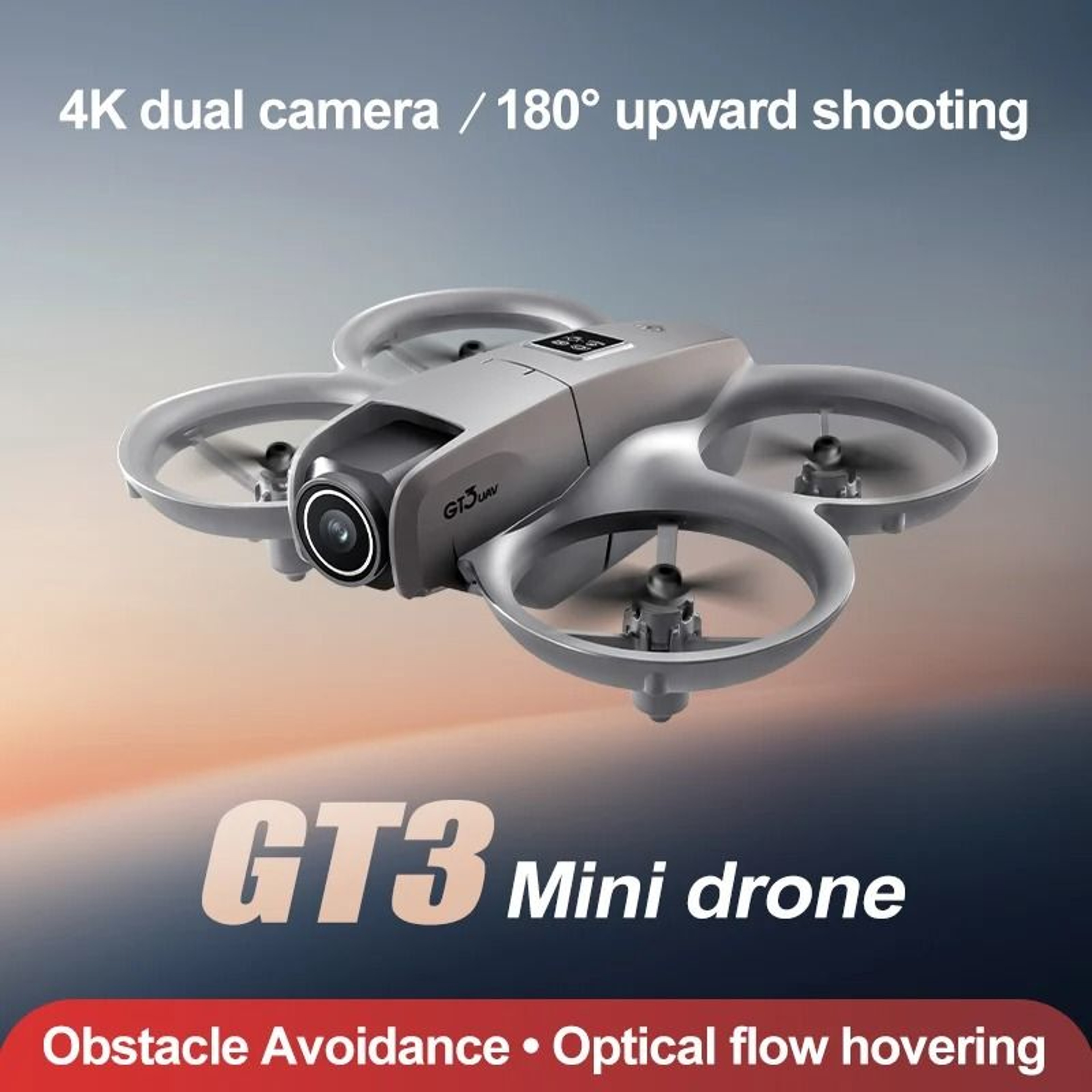 GT3 Mini 4K Camera Drone With Optical Flow And Obstacle Avoidance 3