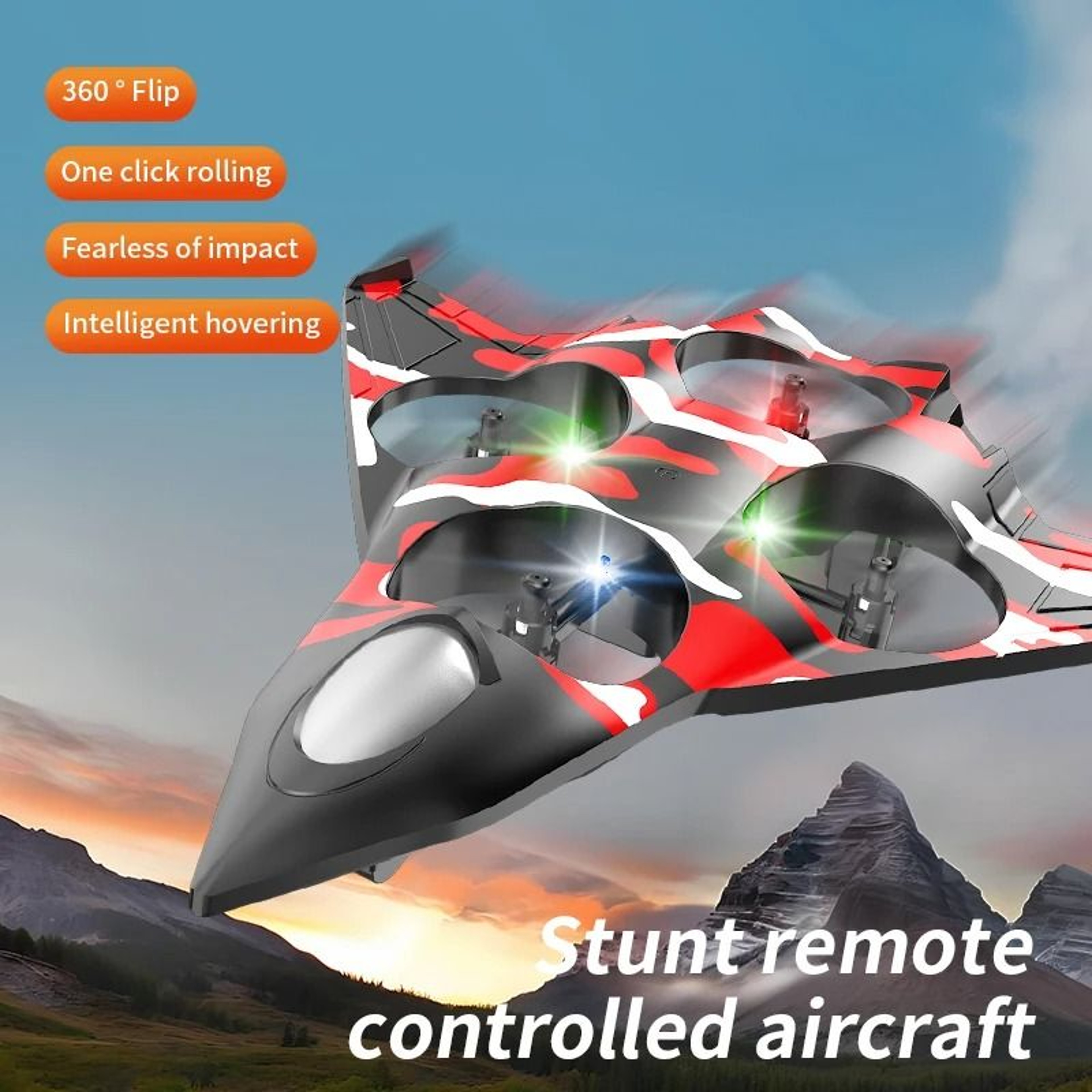 B2 Ghost Style Remote Control Airplane Fighter Toy Drone 1