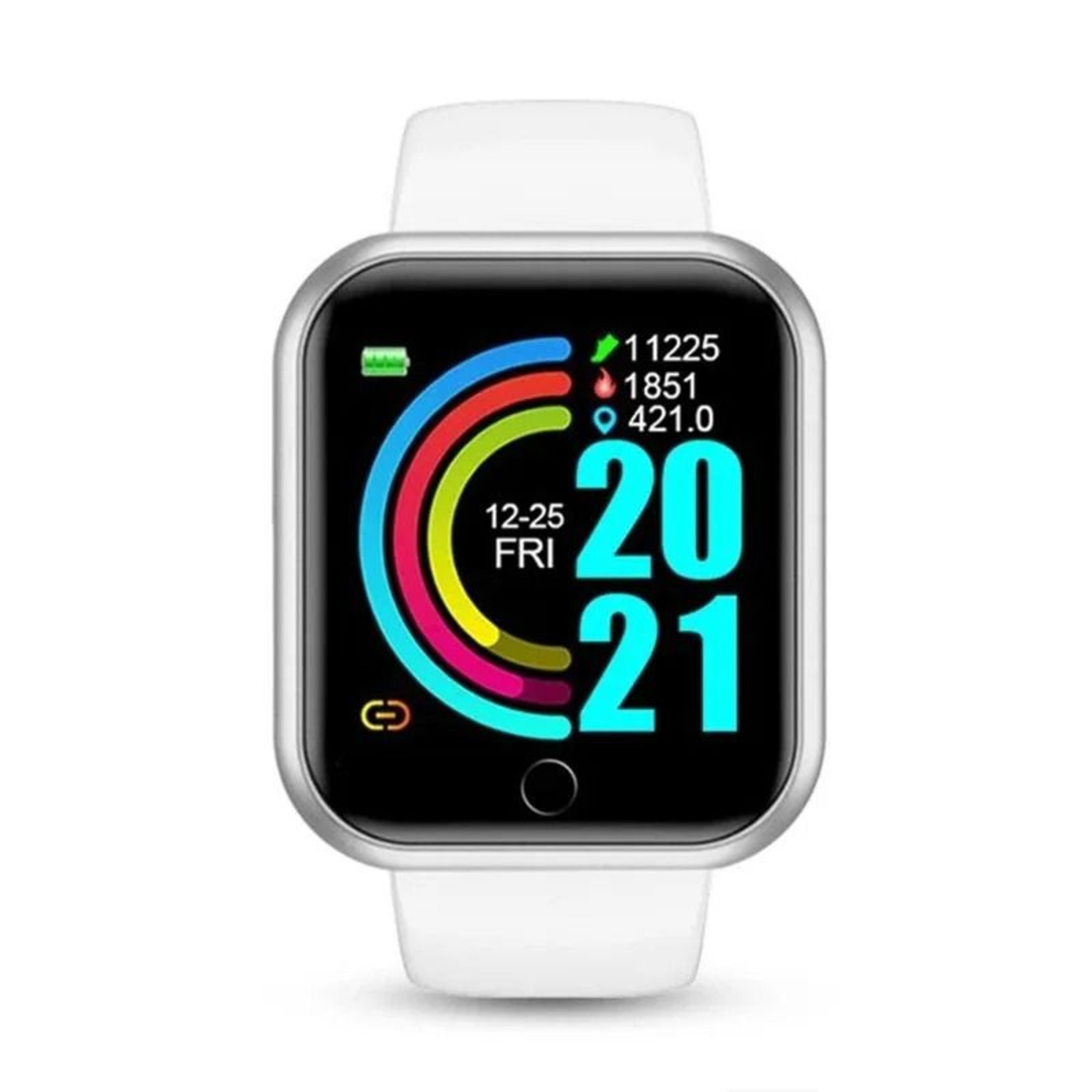 116Plus Y68 Fitness Smartwatch With Heart Rate Monitor And Music Control 2