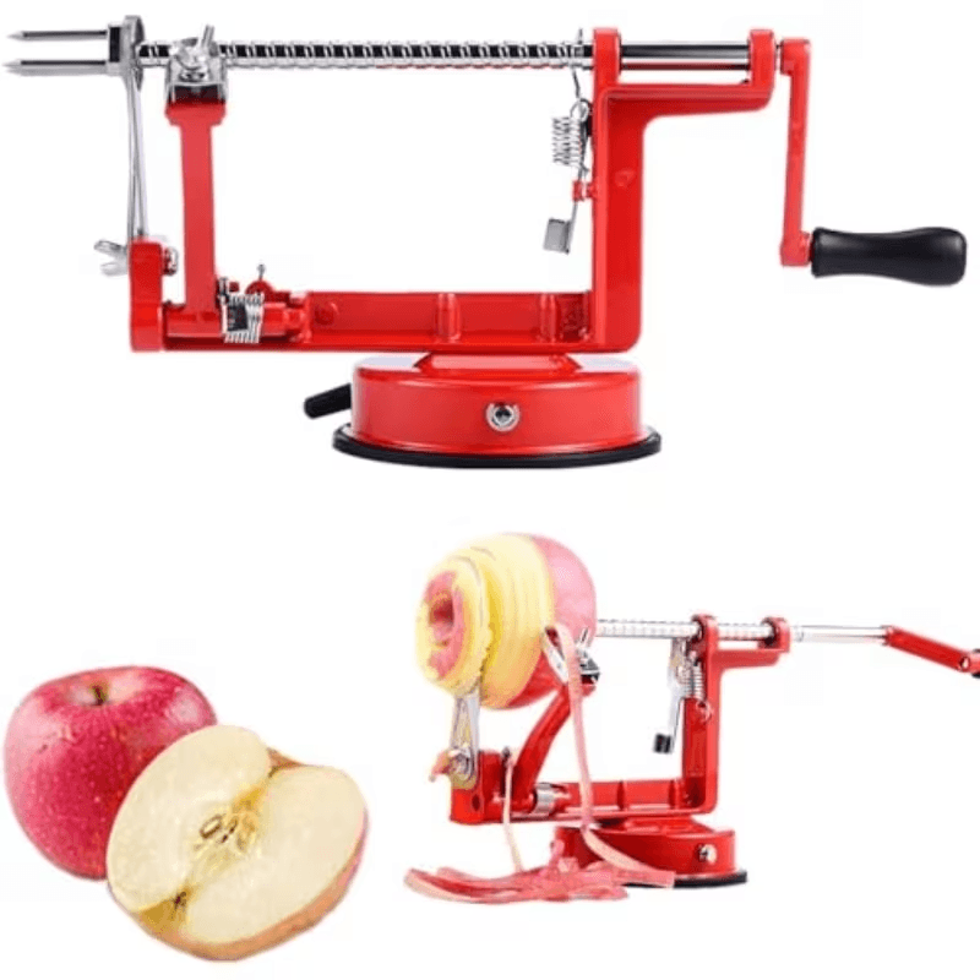 3in1 kitchen tool for apple coring slicing and peeling