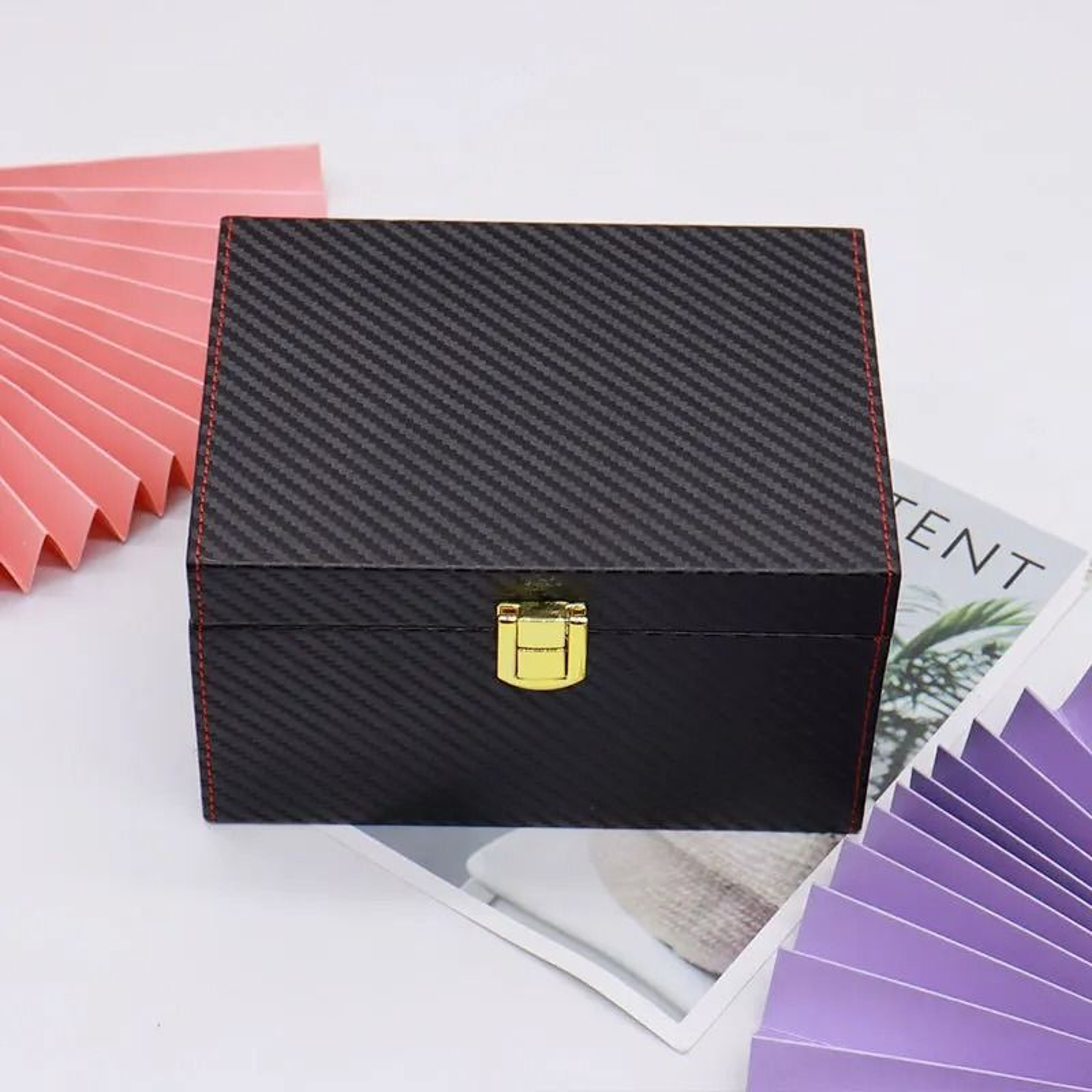RFID Signal Blocking Storage Box For Car Keys Cards And Phones 1