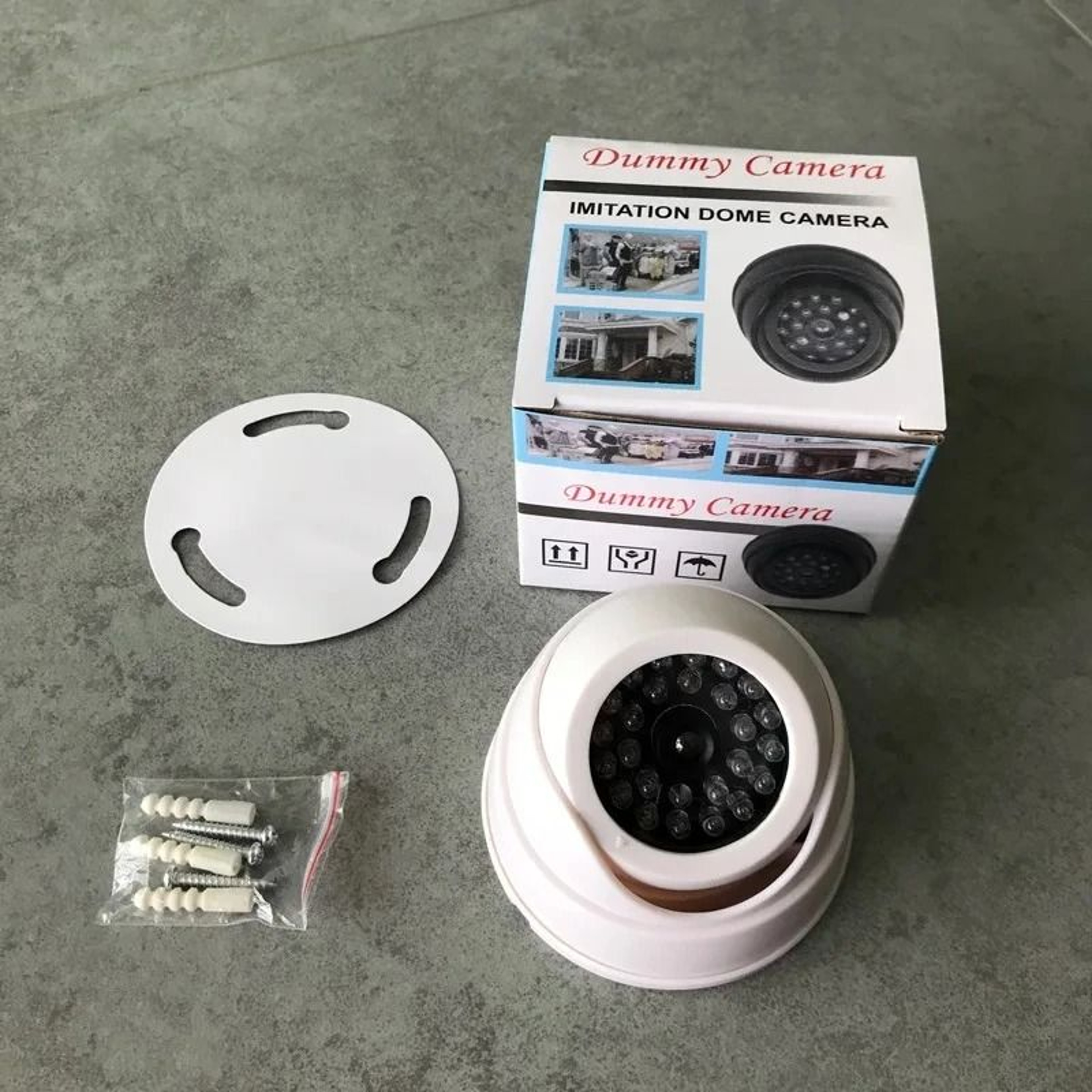 Dummy CCTV Camera With Flashing Red LED For Home Security 4