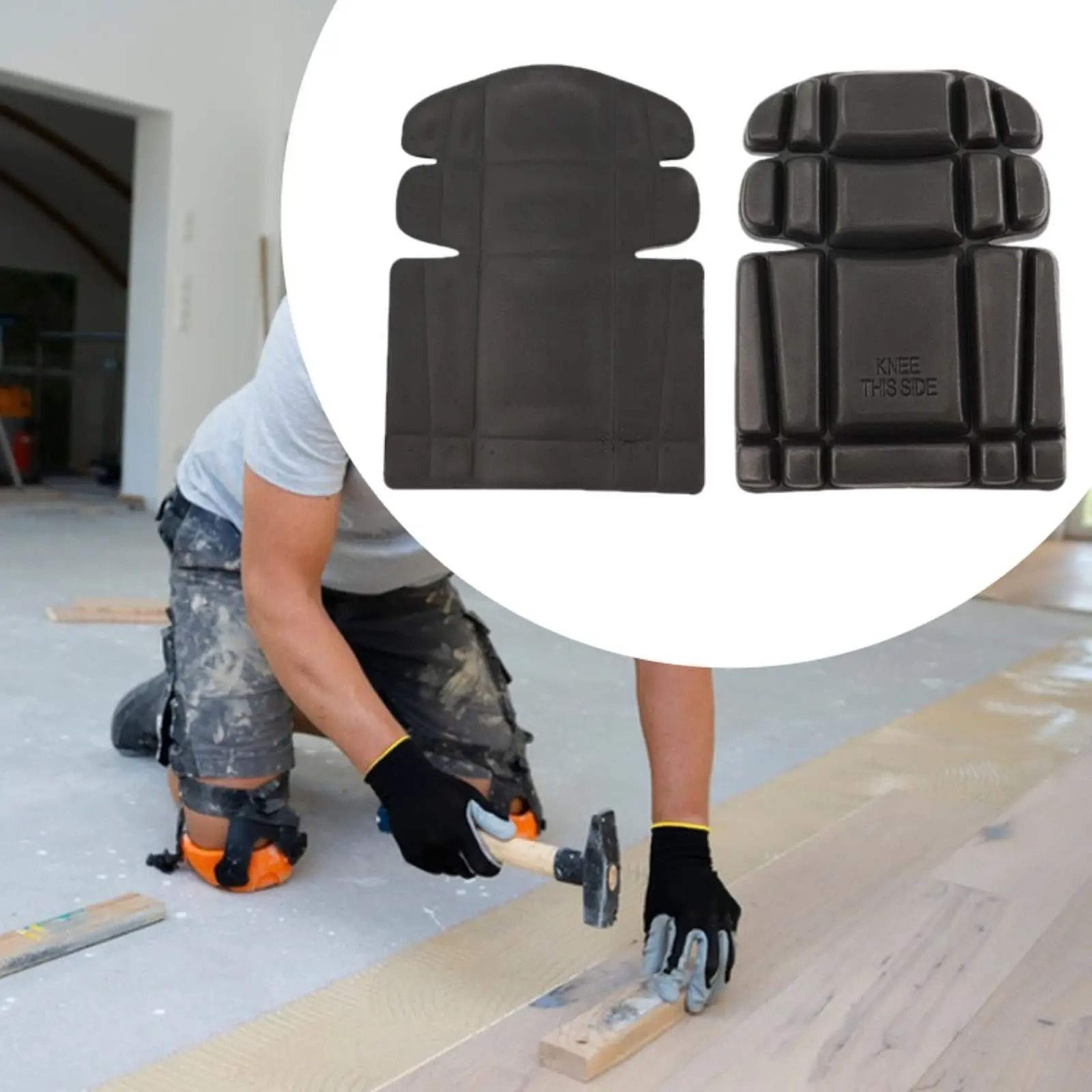 Knee Pad Inserts For Work Pants Comfortable Protection For Construction And Gardening 11