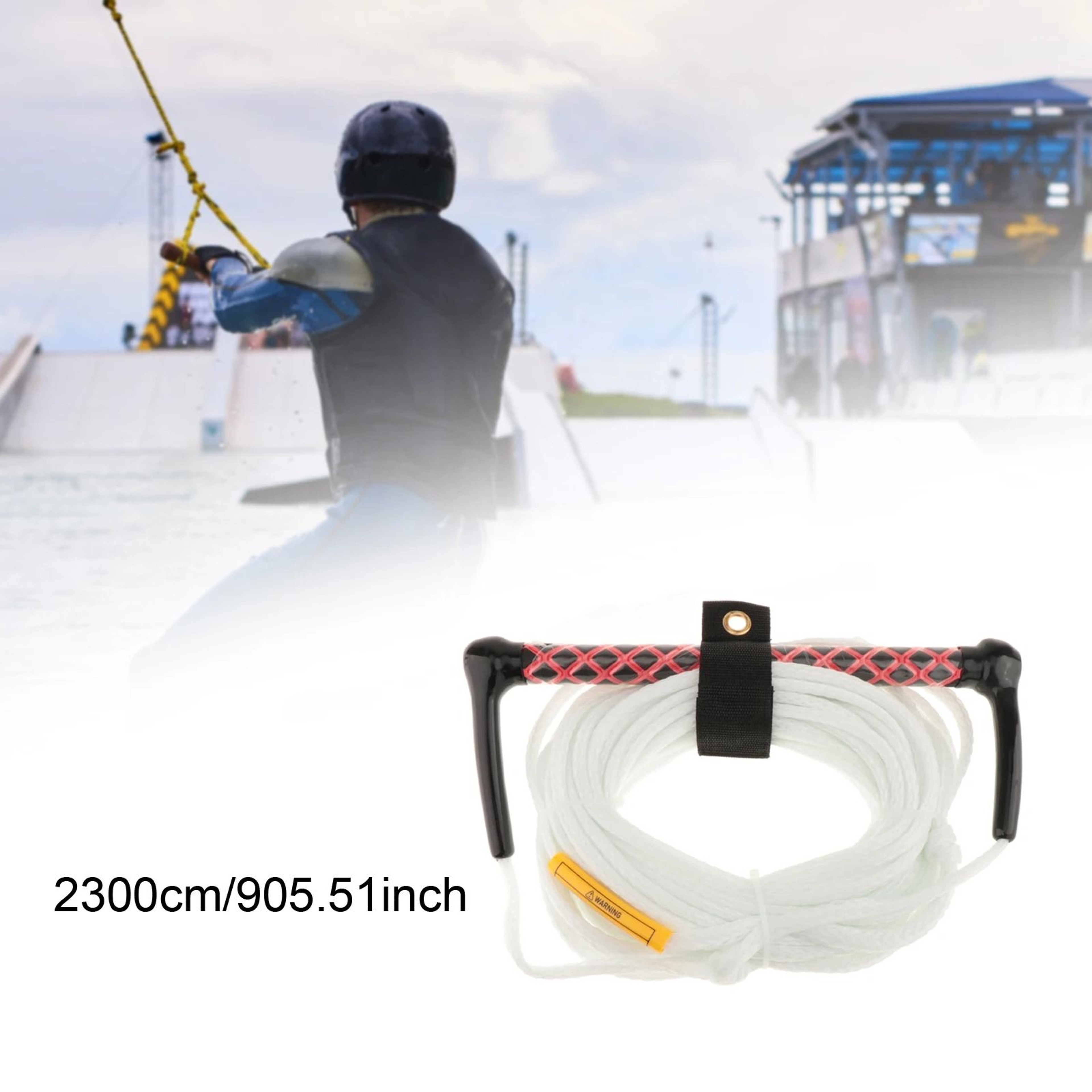 23M Floating Water Ski Rope With Grip For Surf And Wake Sports 1