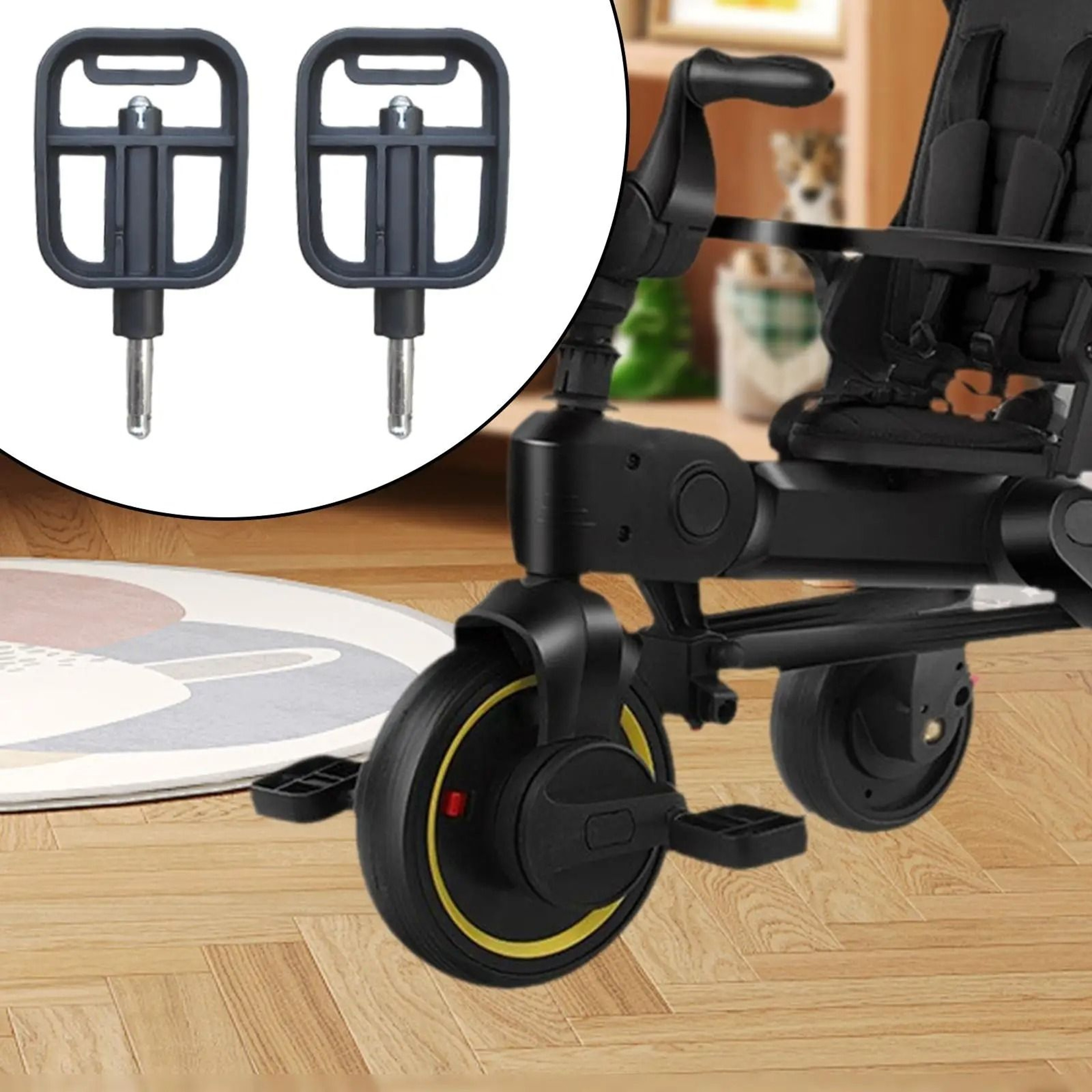 Universal Anti Slip Tricycle Pedals Replacement Set For Toddlers 9