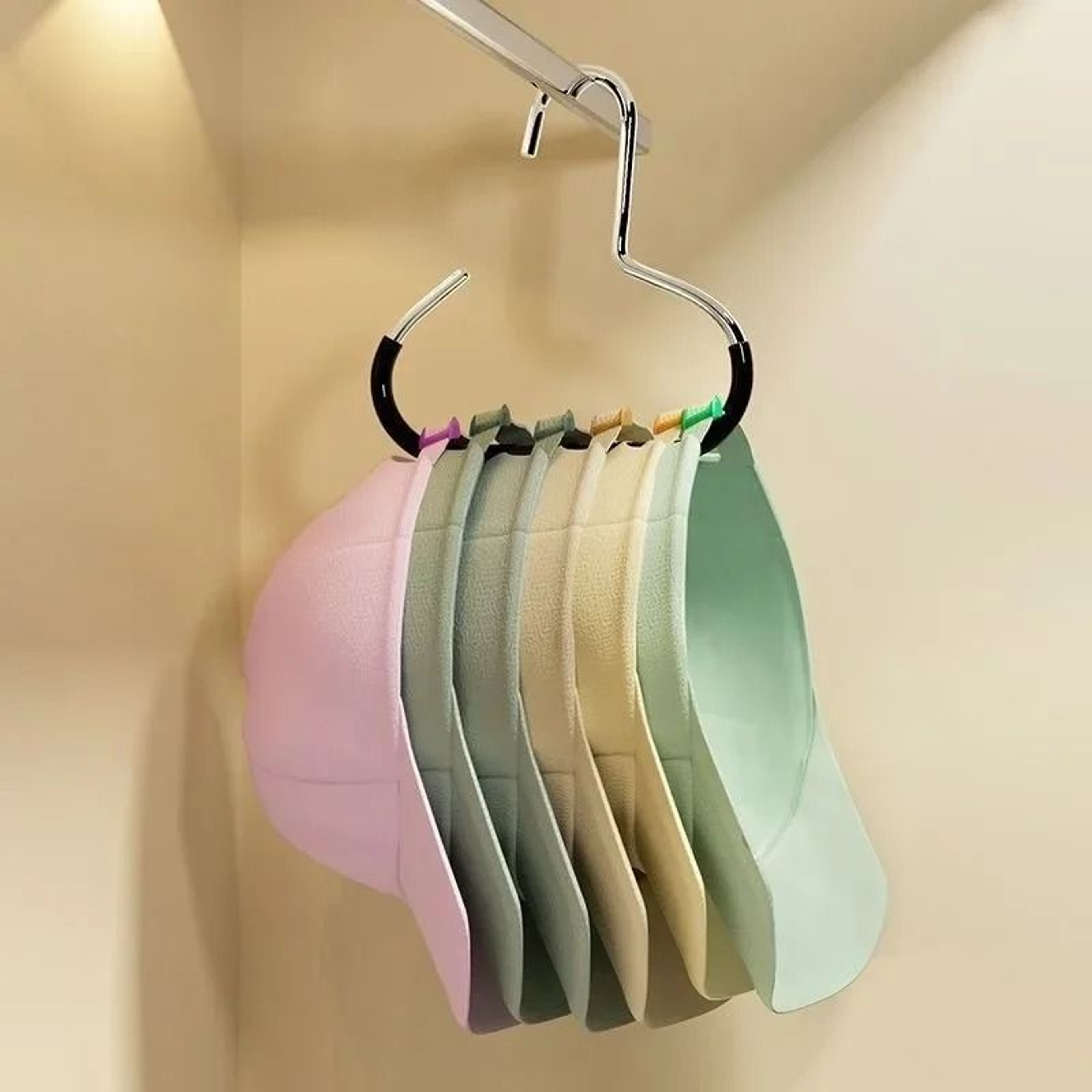 Circle Ring Hat Hanger Non Slip Storage Hook For Hats And Accessories 9