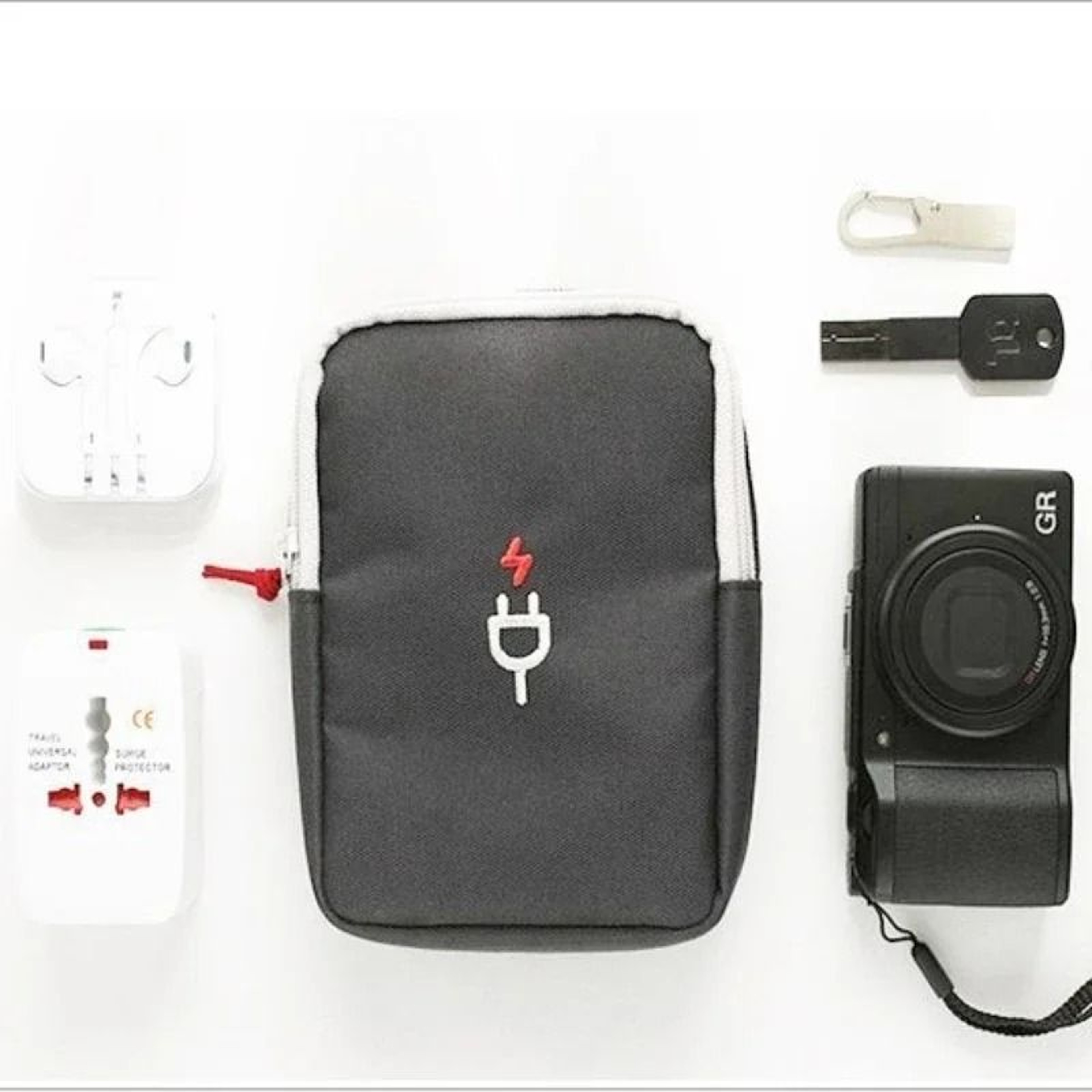 Travel Electronics Organizer Bag Portable Digital Cable And Gadget Storage Case 7