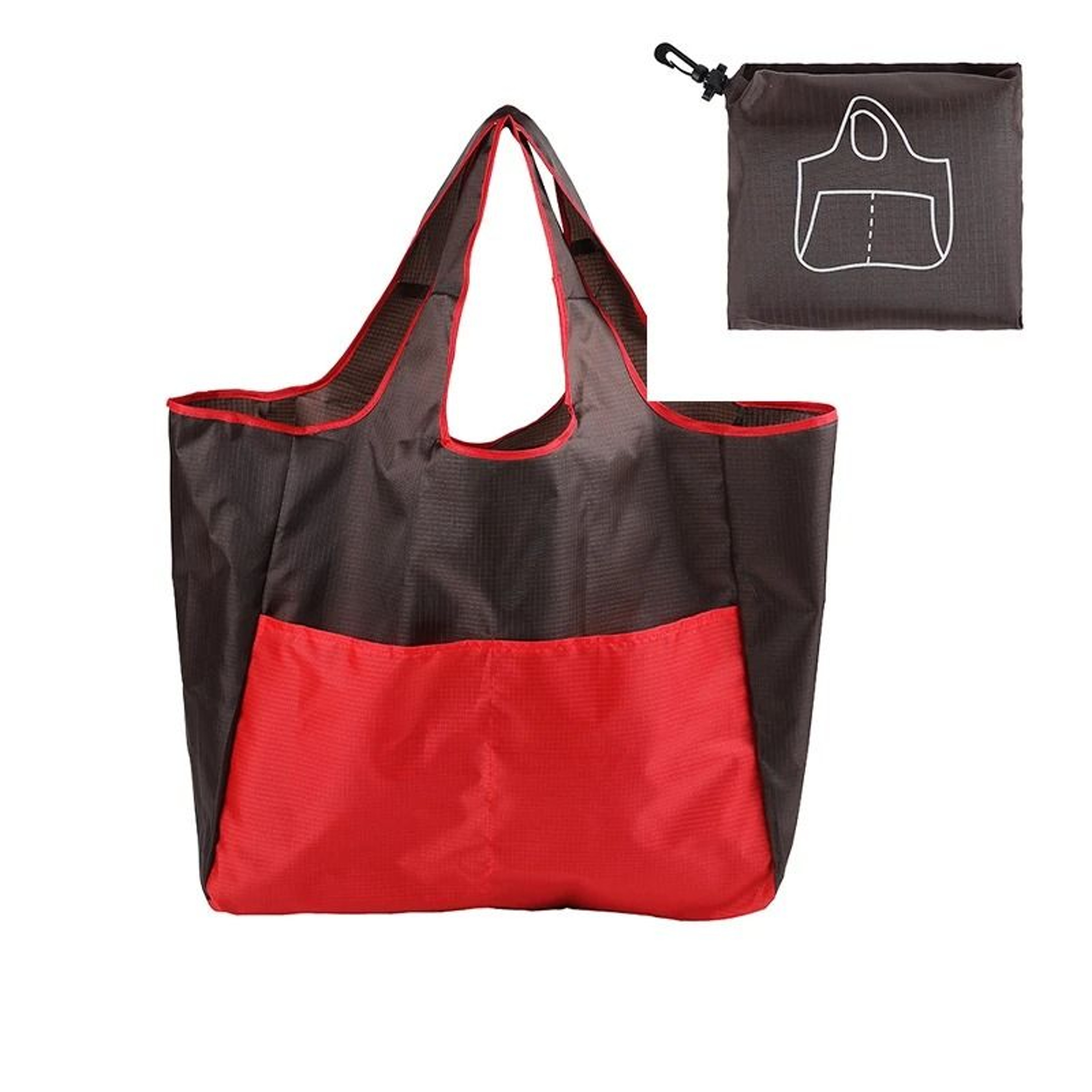 Large Capacity Reusable Grocery Shopping Bag Eco Friendly Folding Tote 4
