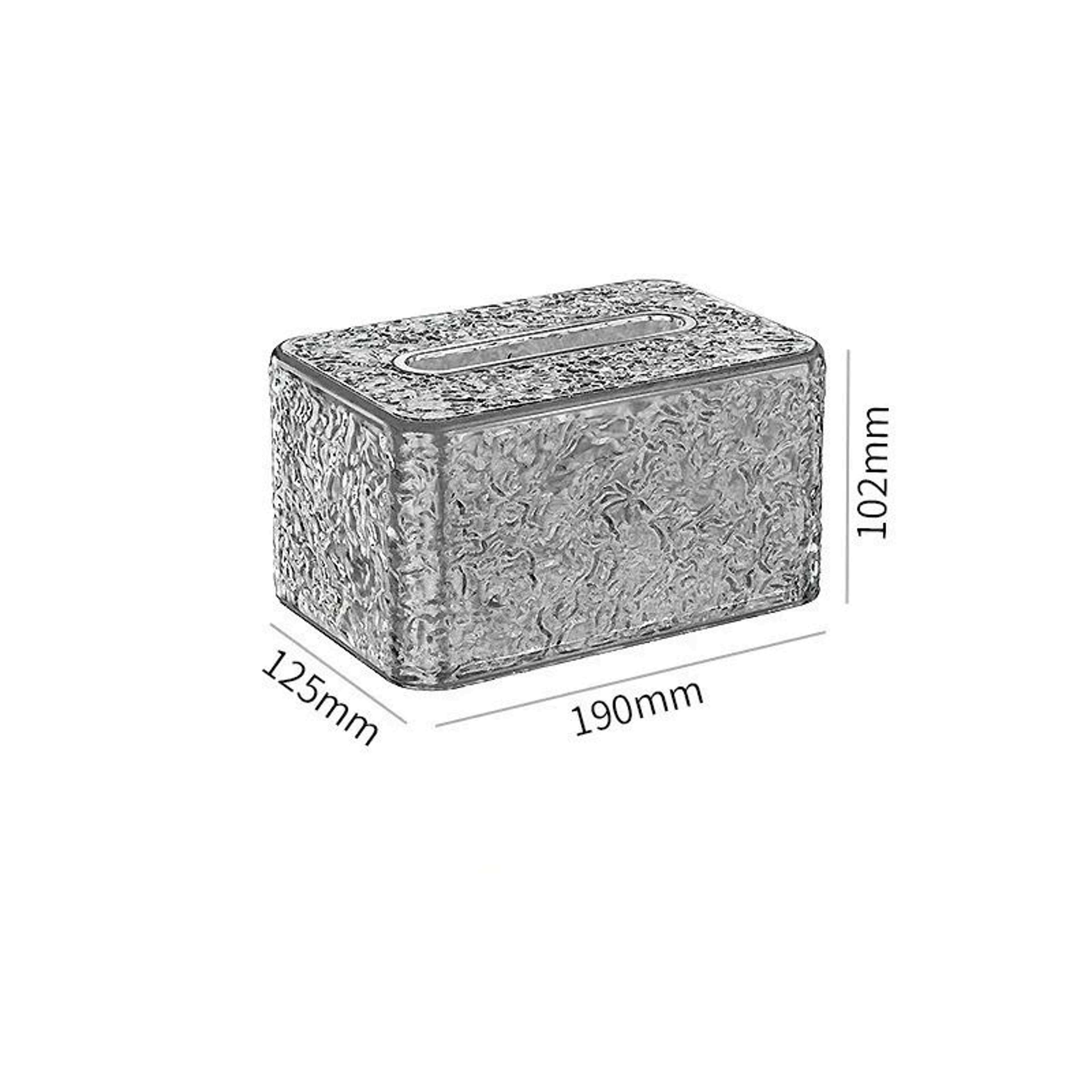 Luxury Desktop Tissue Box Holder Multi Function Paper Organizer For Living Room 2