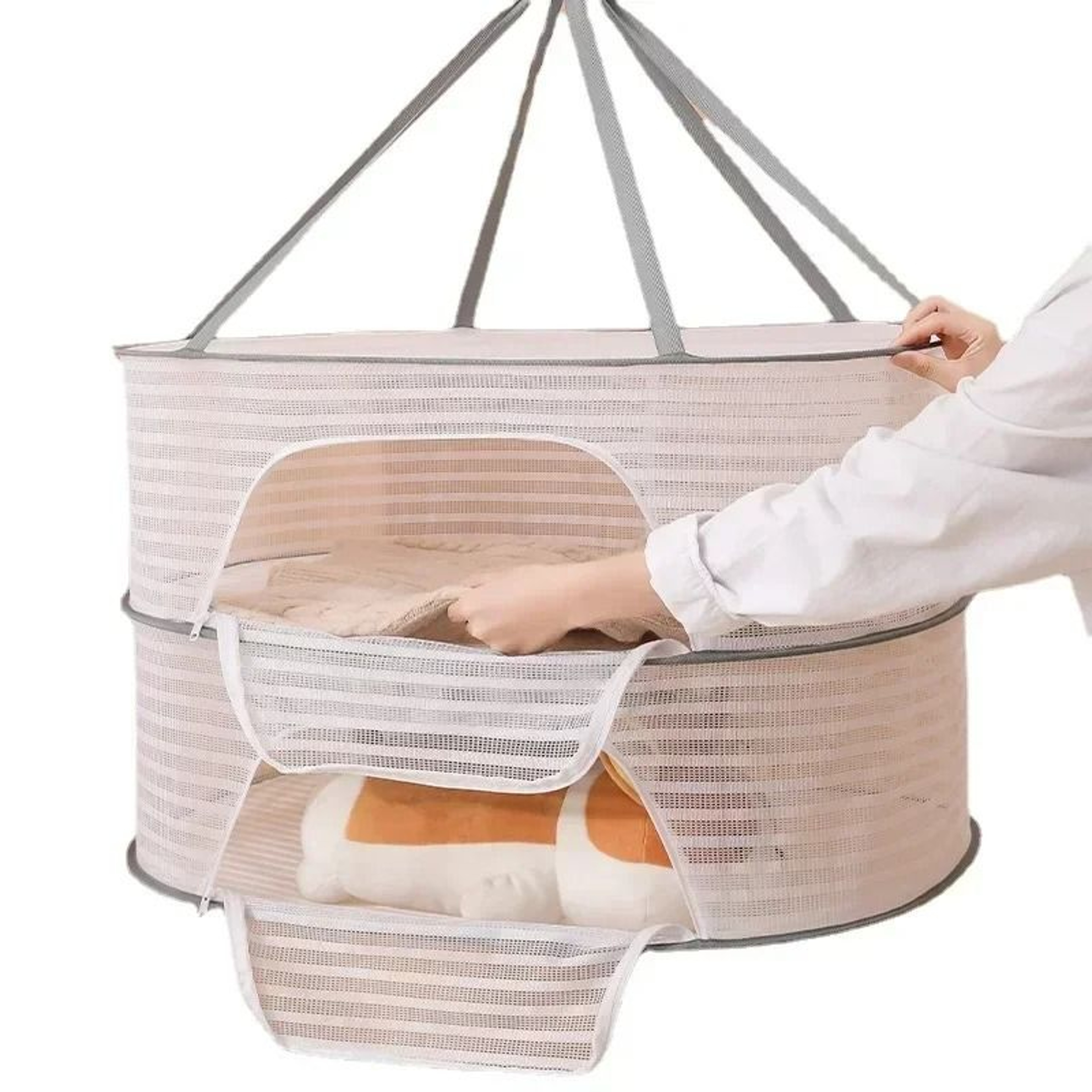 Three Layer Drying Net Anti Mosquito Fish And Food Drying Rack 0
