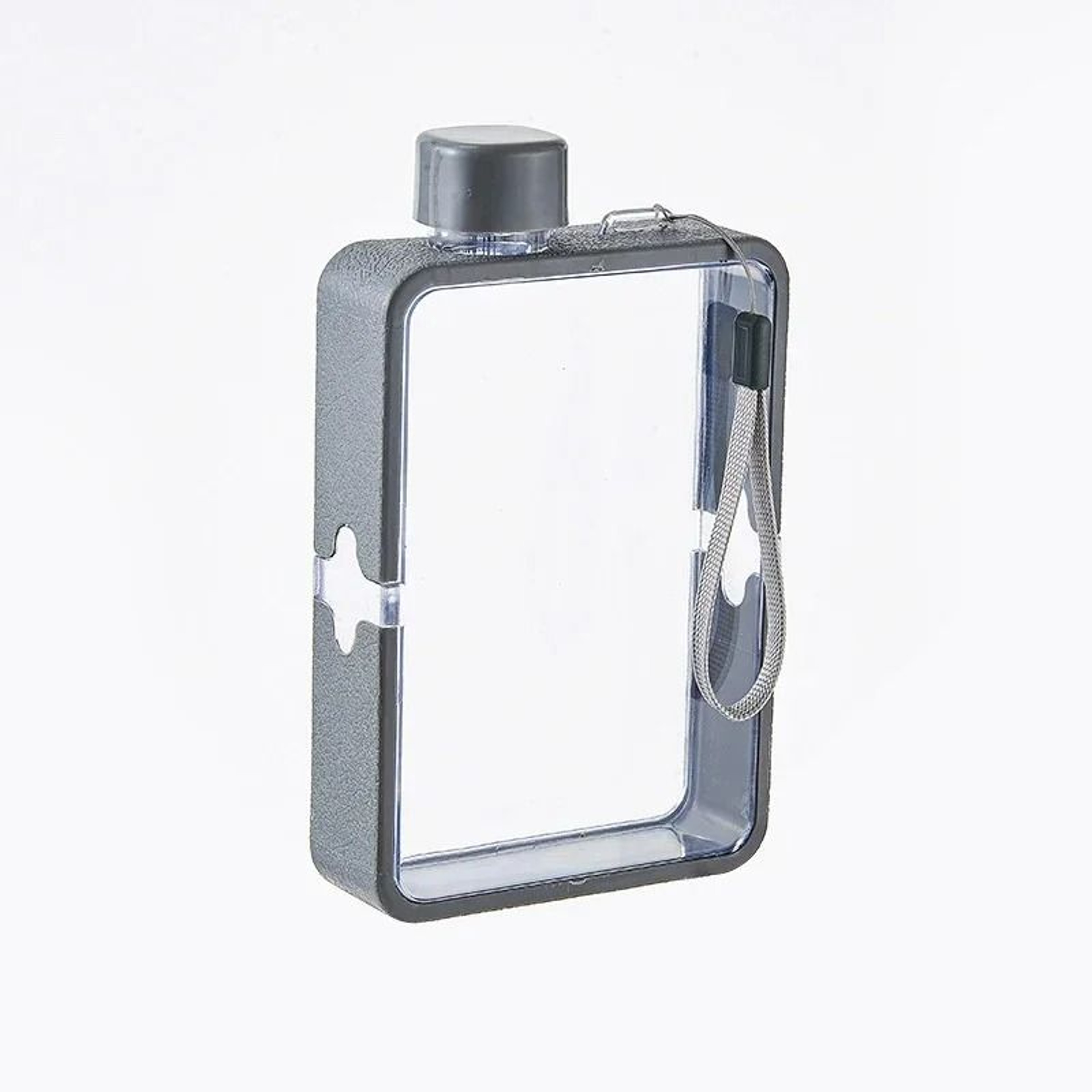 Flat A5 Size Water Bottle Portable Sports And Travel Fitness Bottle 380ML 7