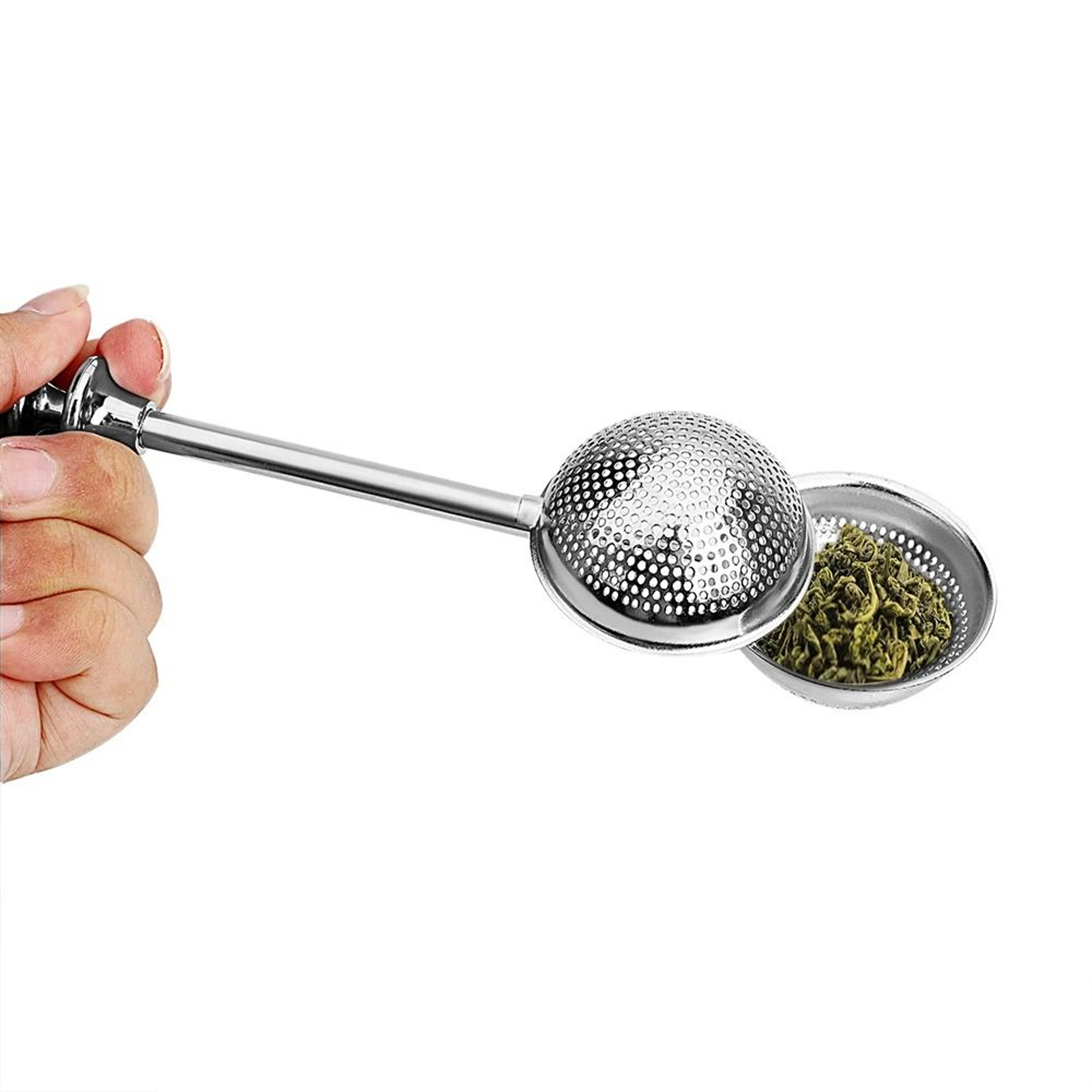 Reusable Stainless Steel Tea Infuser Adjustable Metal Tea Strainer For Loose Leaf Brewing 5