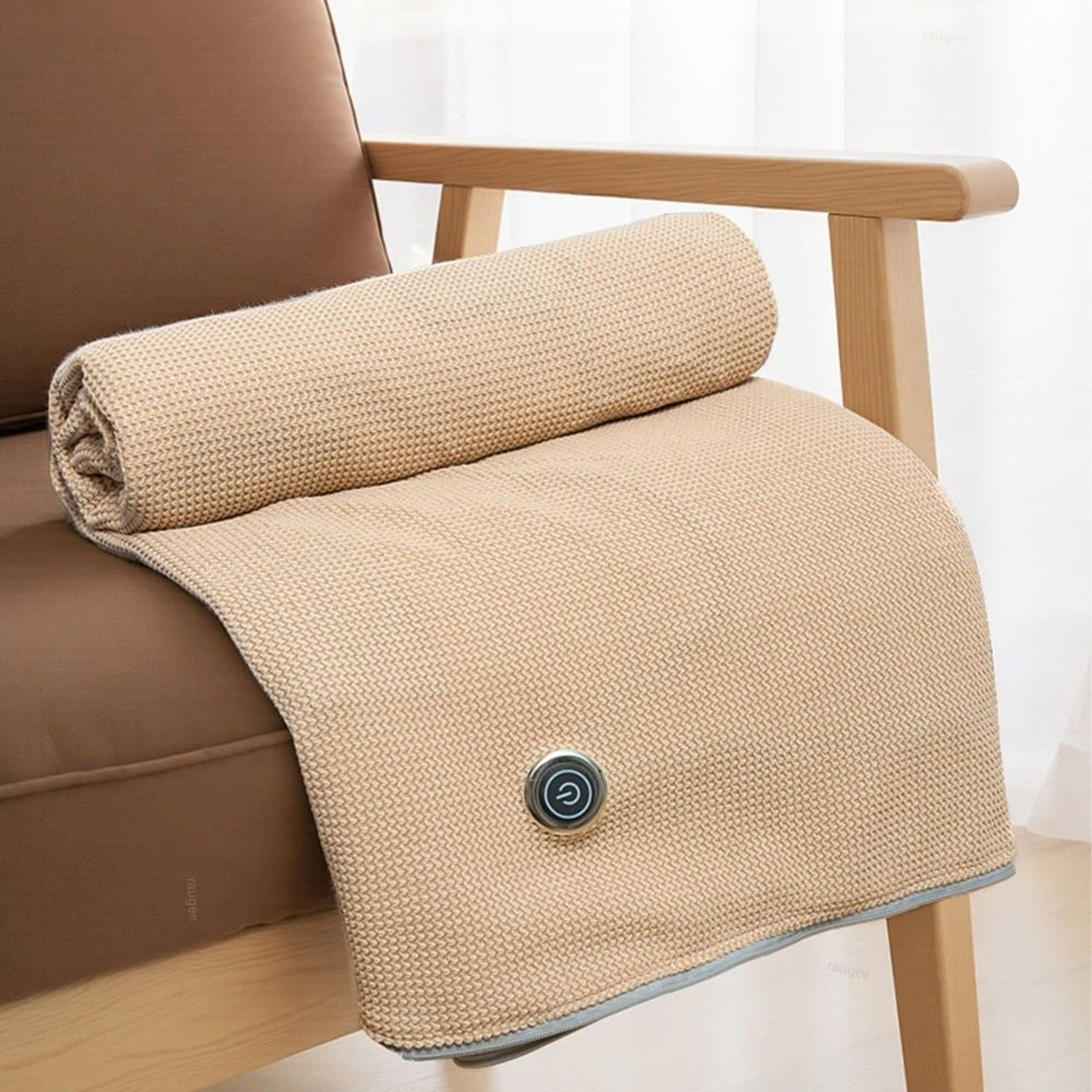 USB Wearable Heated Blanket Rechargeable Electric Shoulder Warmer With 3 Heat Settings 1