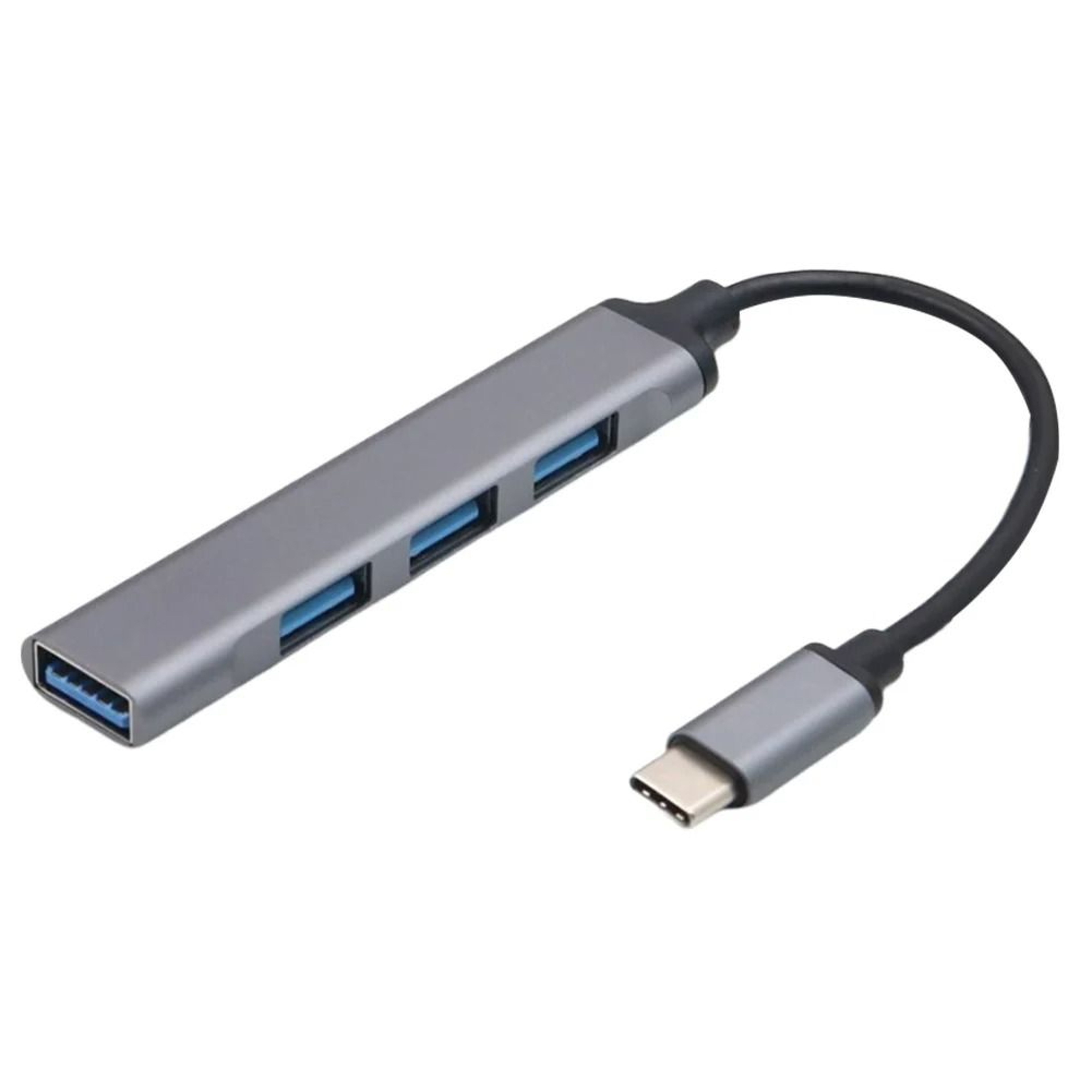 USB 30 Multiport Hub With USB C Connector Fast USB Splitter For Laptops 3