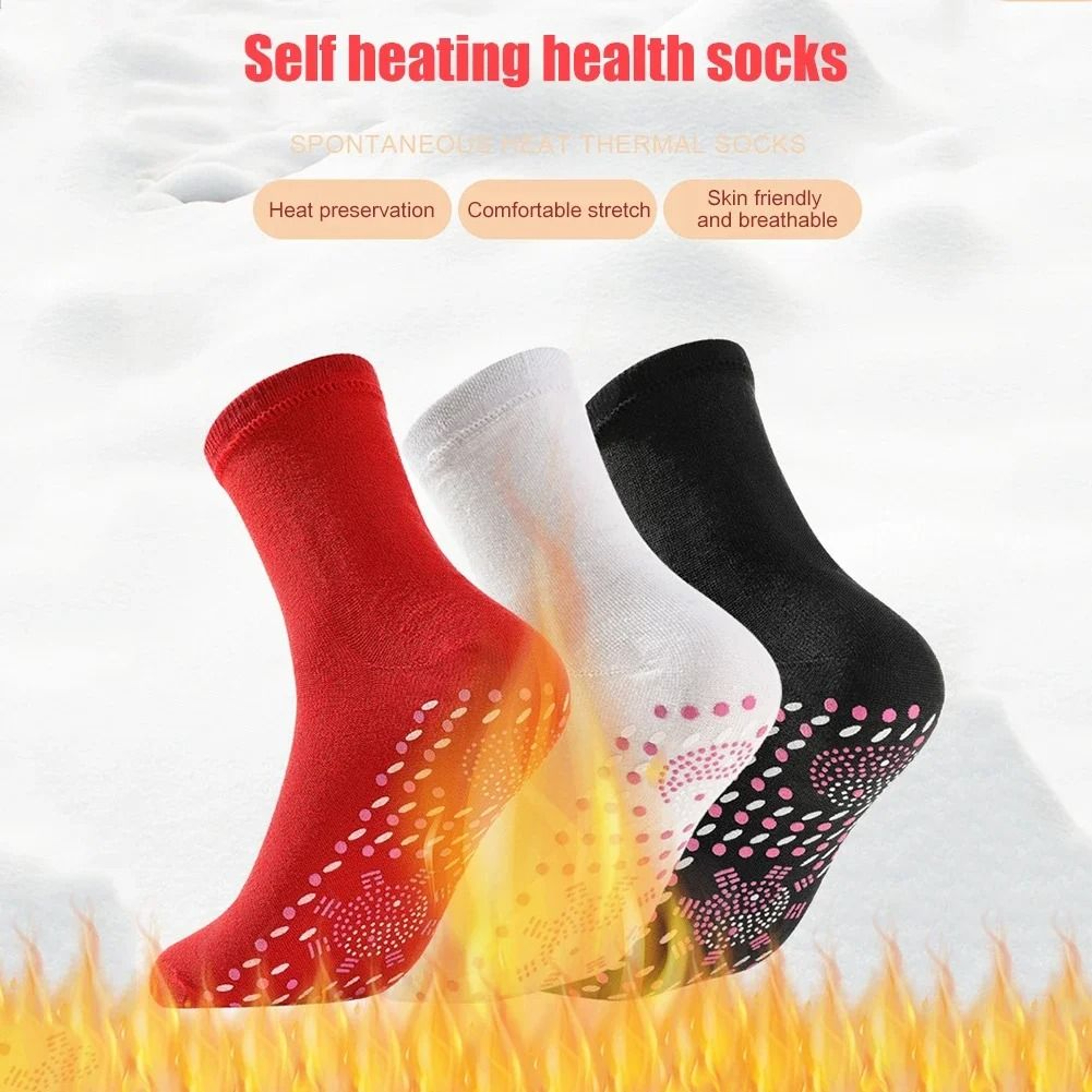 Self Heating Thermal Socks Winter Warm Therapy Socks For Men And Women 20