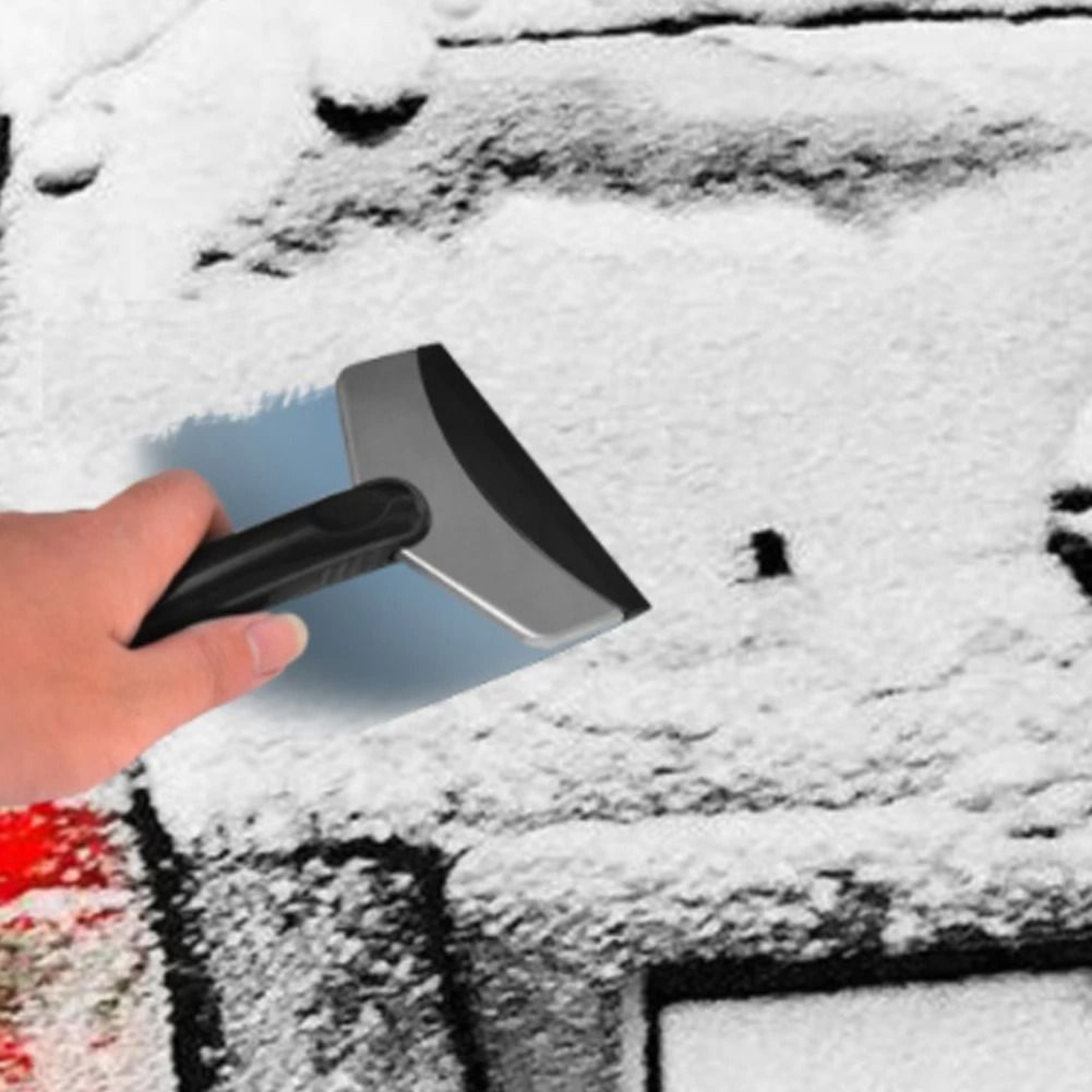 Durable Car Snow Scraper And Windshield Ice Removal Tool 2