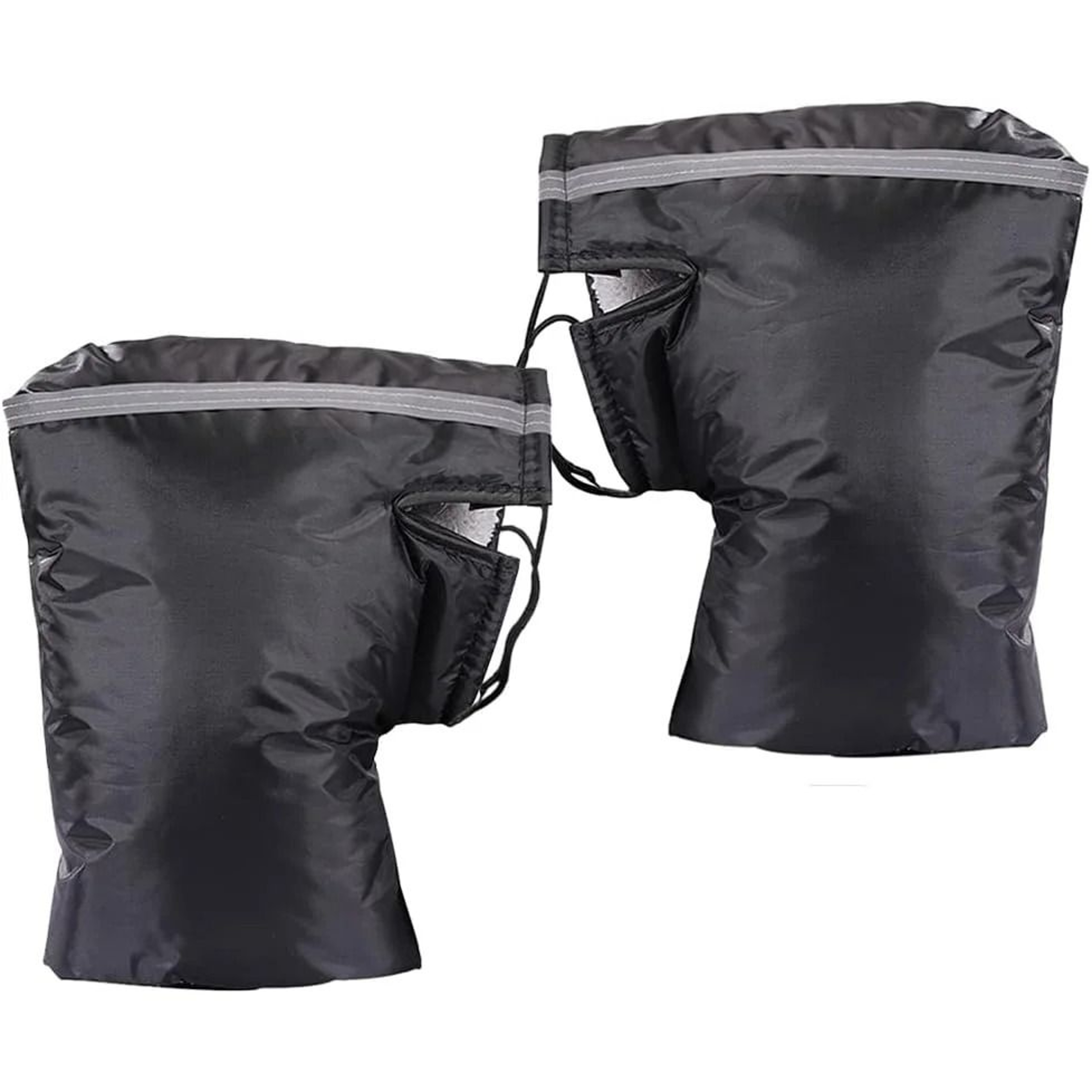 Windproof Motorcycle Handlebar Gloves Cold Weather Grip Covers 0