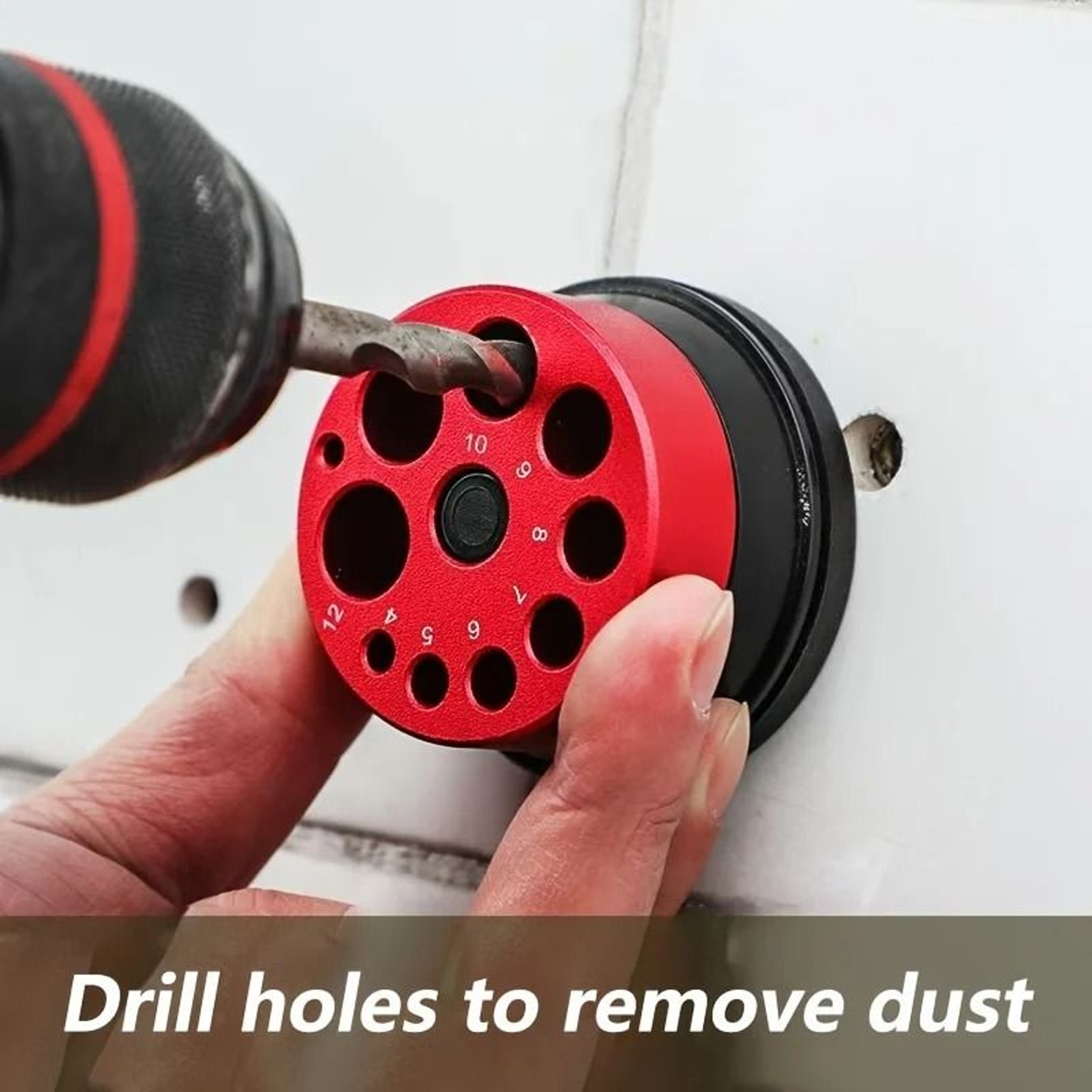Impact Drill Dust Extractor Attachment Clean Drilling Dust Collector 1