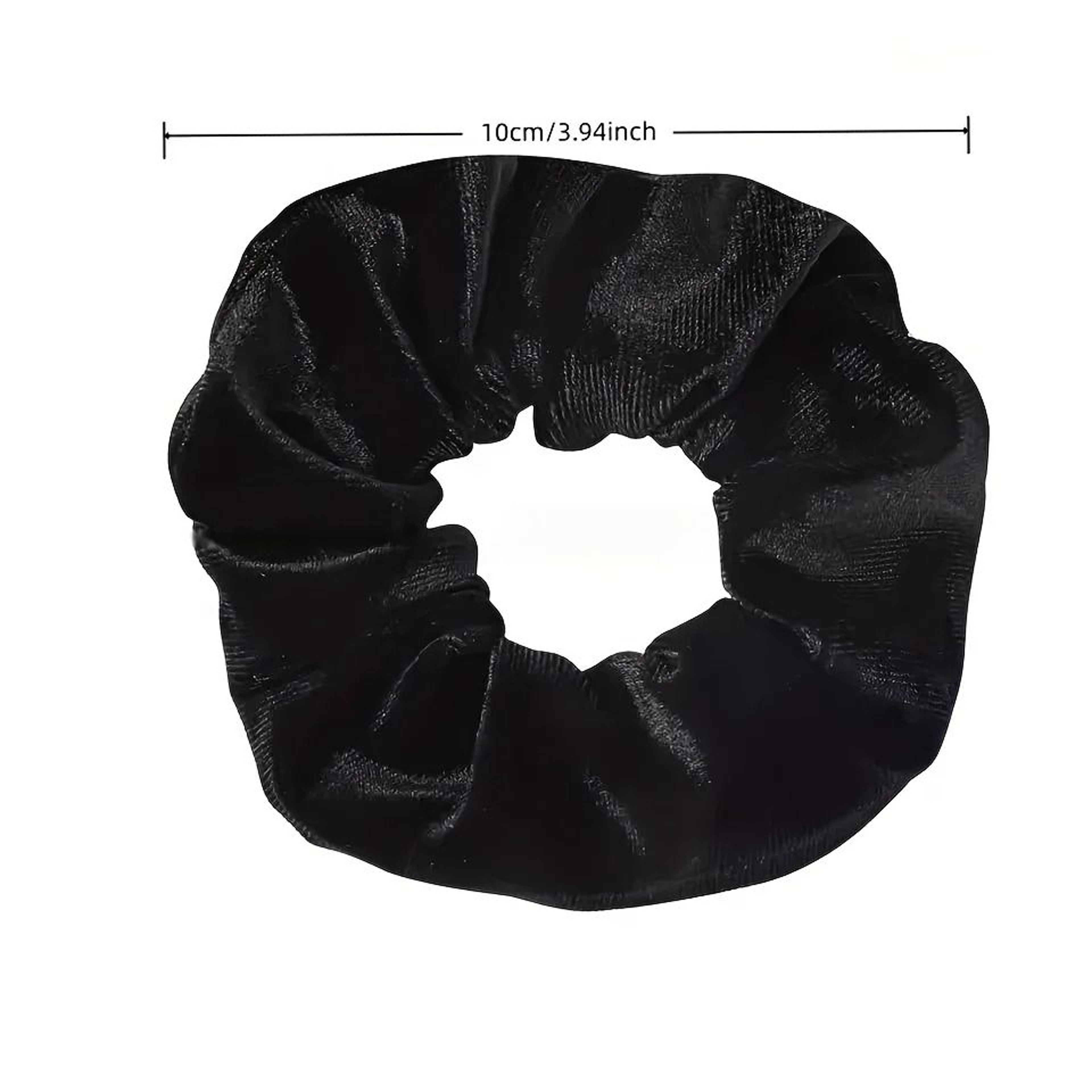 Hidden Storage Hair Scrunchie With Zipper Secret Wallet 2