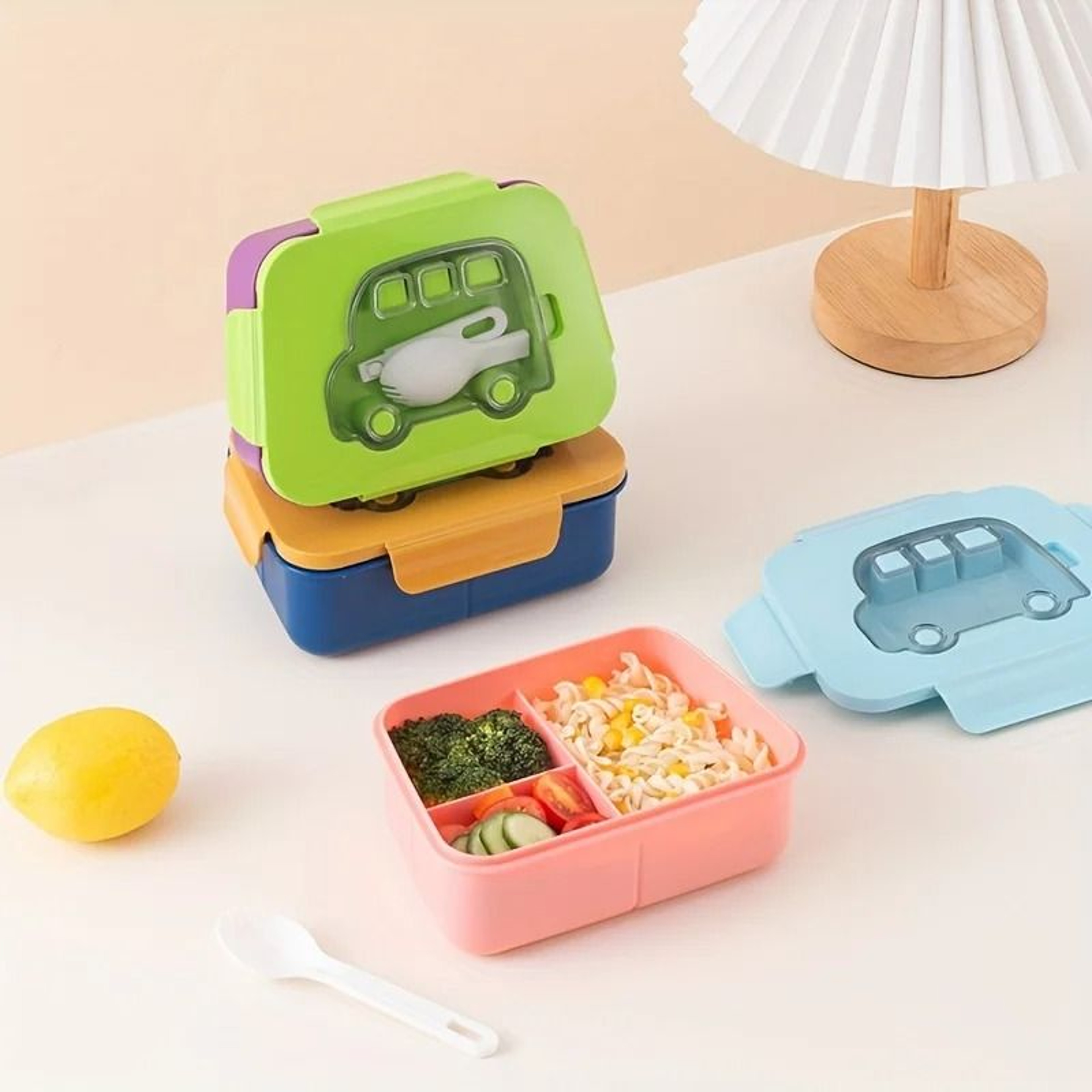 Kids Lunch Box Leak Proof Microwave Safe School Food Container 5