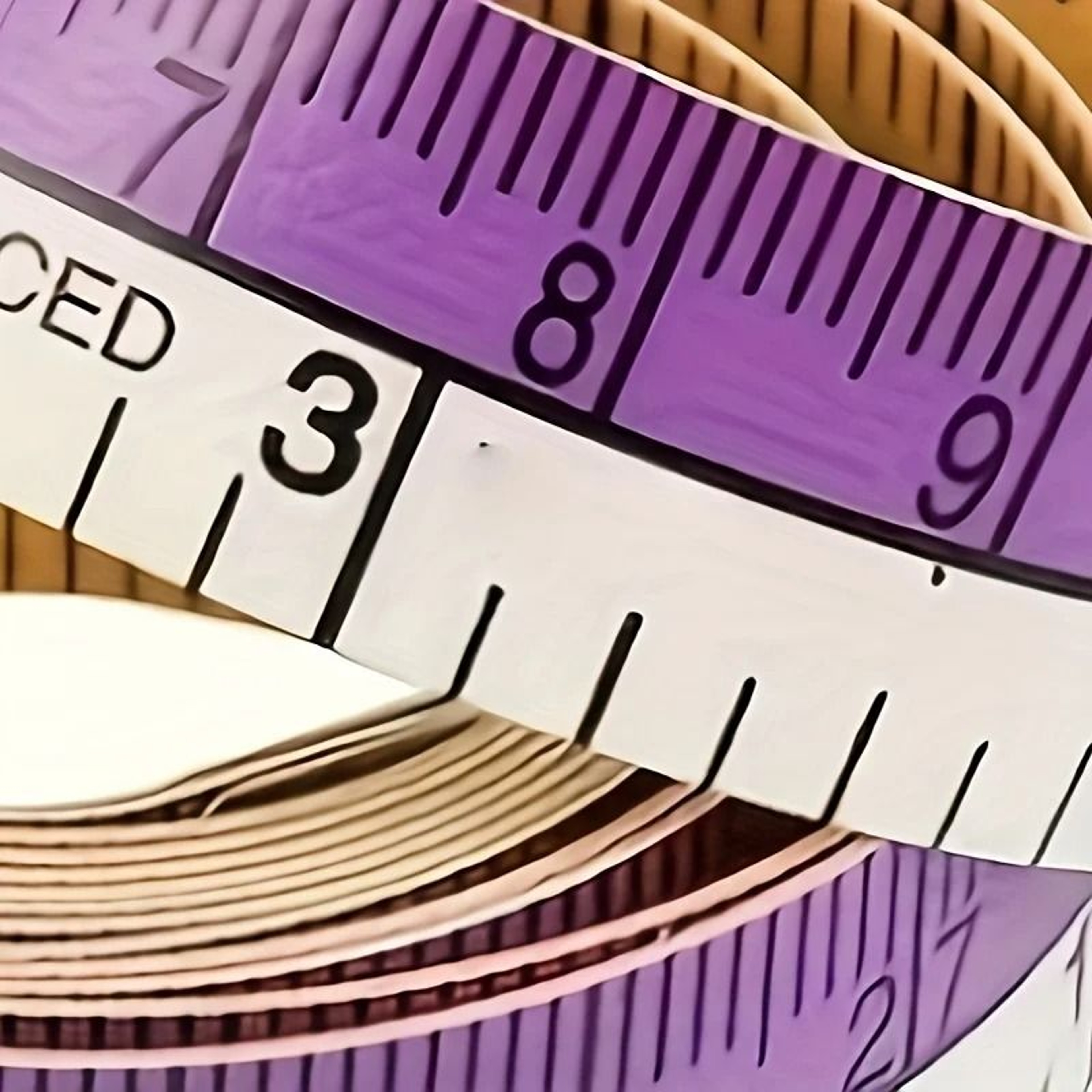 Soft Measuring Tape 60 Inch Flexible Sewing And Body Measurement Ruler 2
