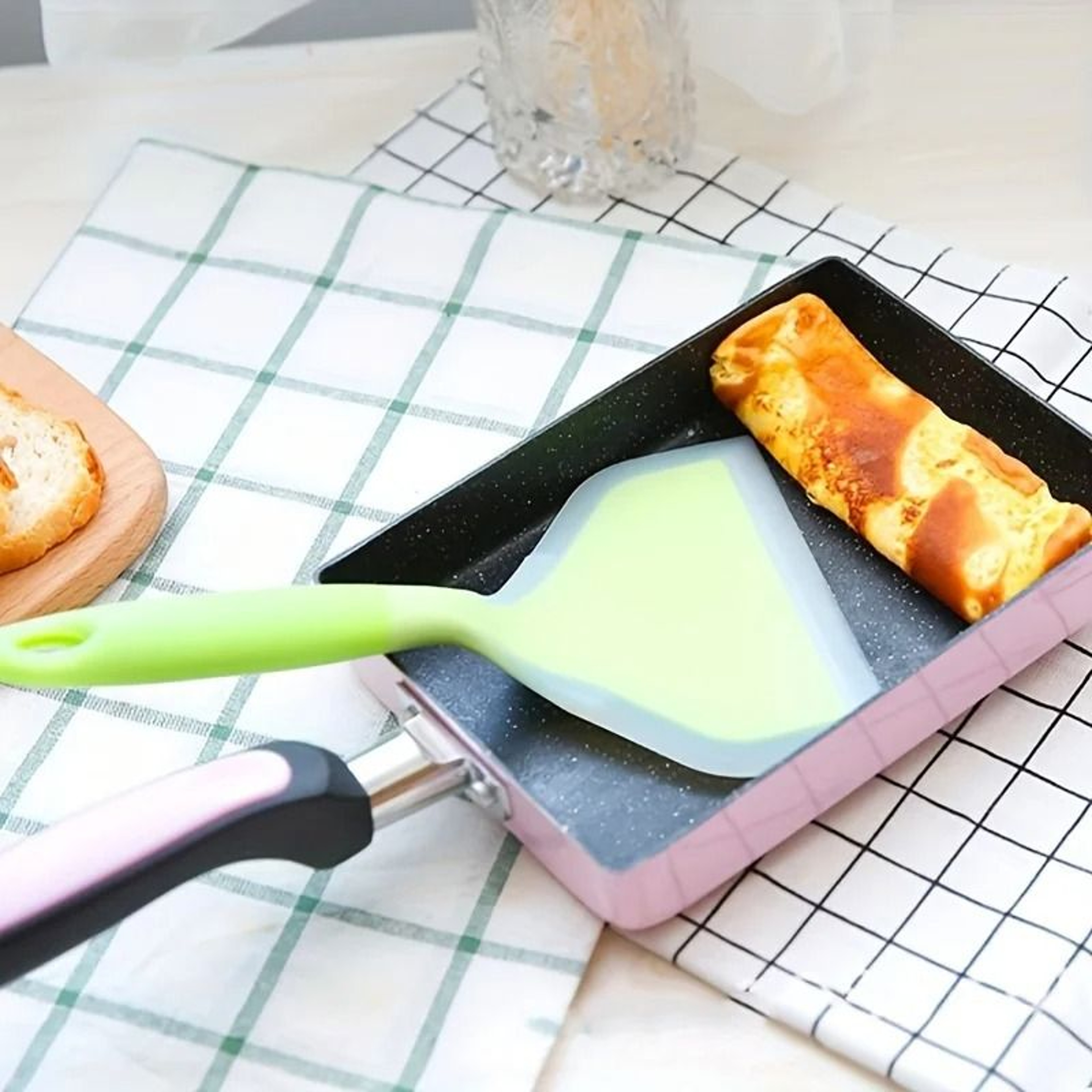 Silicone Spatula Heat Resistant Non Stick Kitchen Cooking Utensil 3
