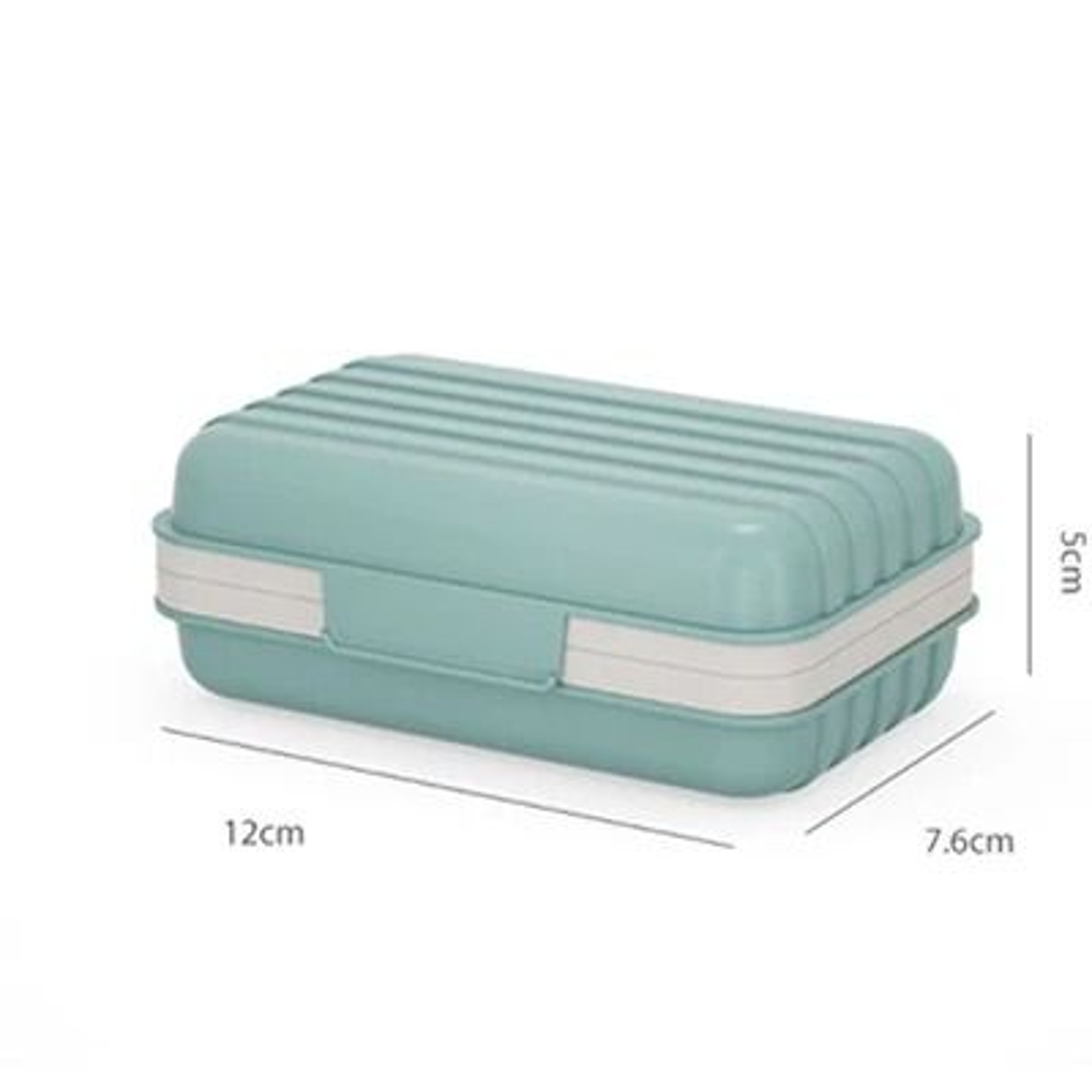 Bathroom Soap Dish With Lid Travel Soap Box Keeps Soap Dry 3