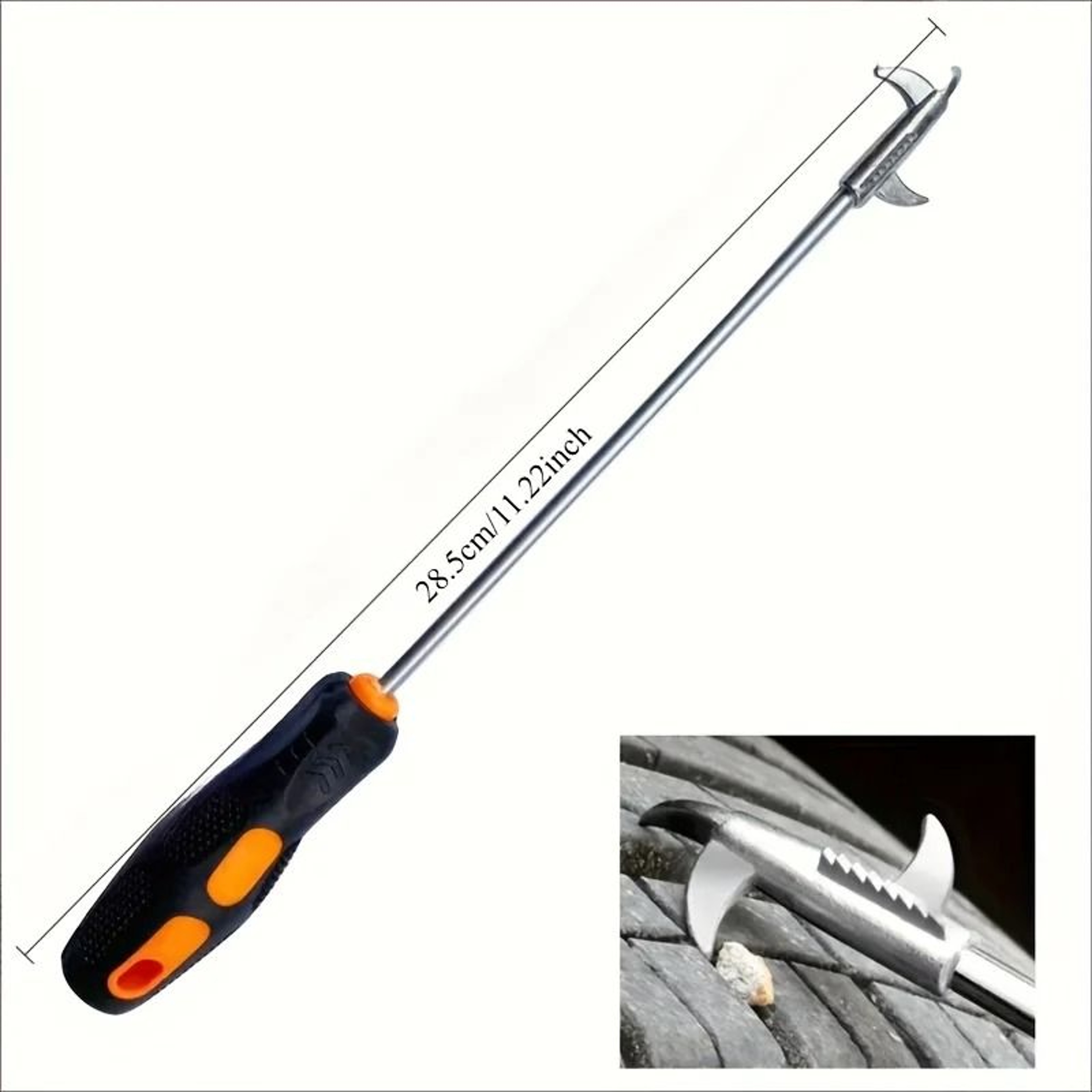 Car Tire Stone Remover Hook Tire Groove Cleaning Tool 3
