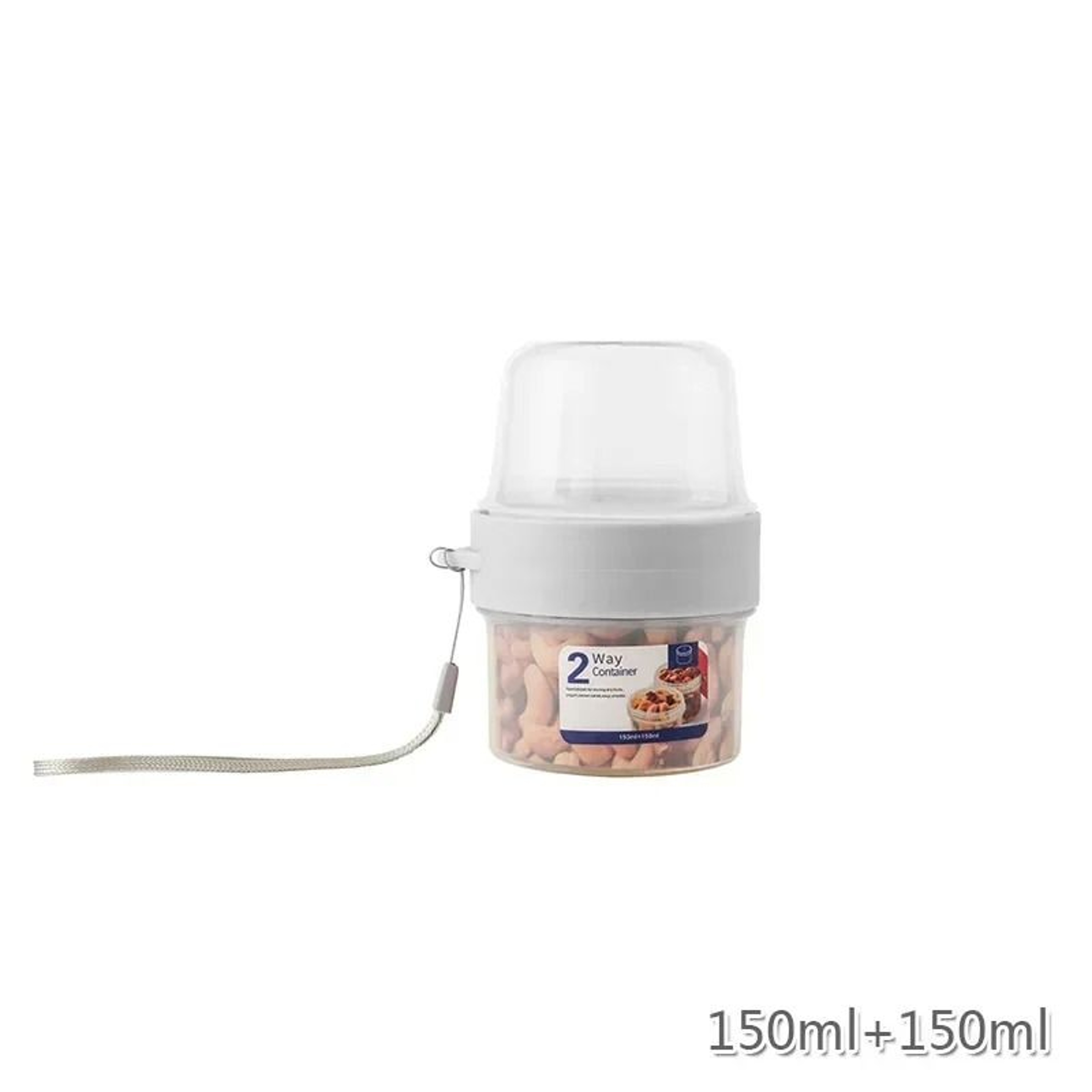 Portable Breakfast Bowl With Lid And Fork Yogurt Oatmeal Salad Lunch Cup 5