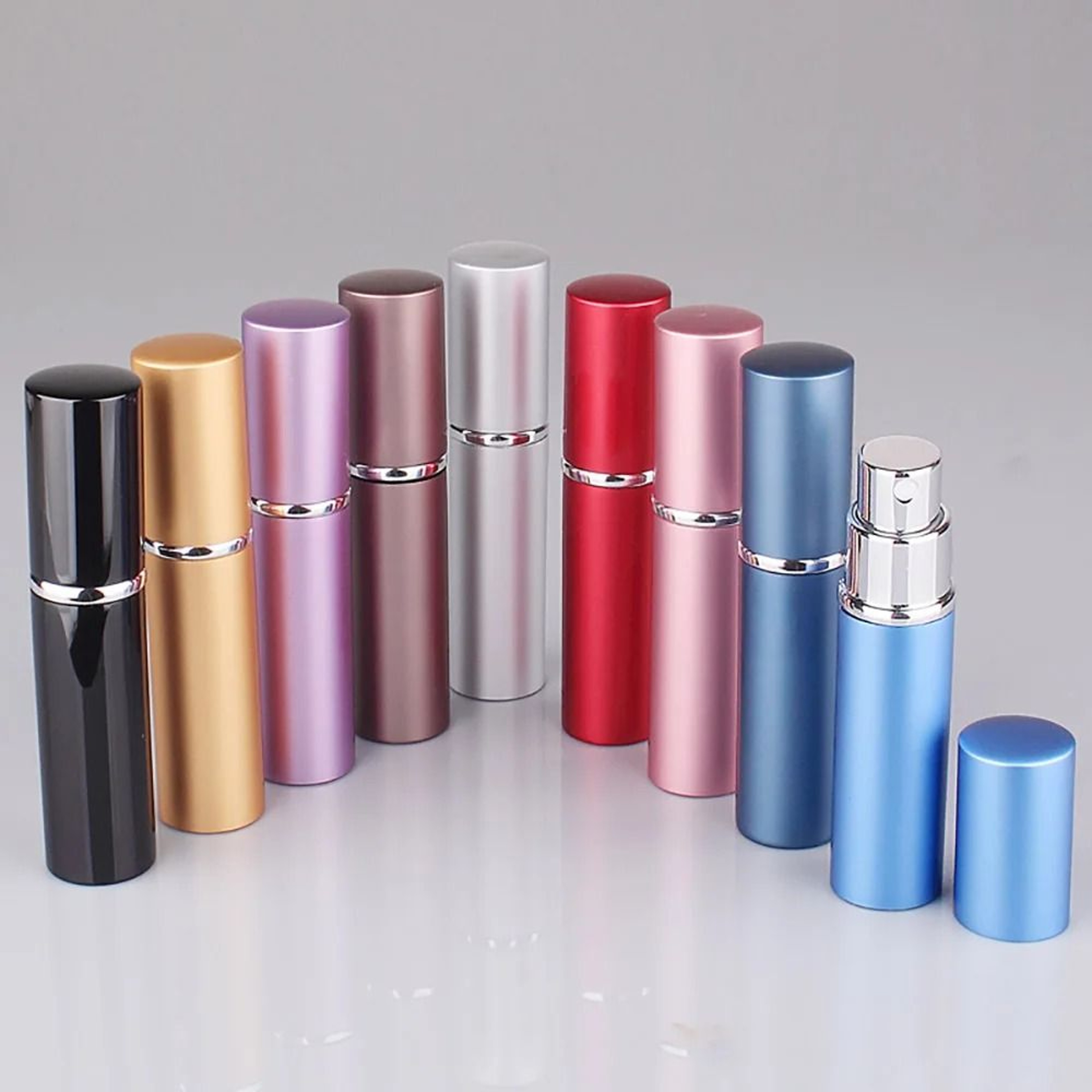 Aluminum Refillable Travel Perfume Atomizer Mini Spray Bottle 10
