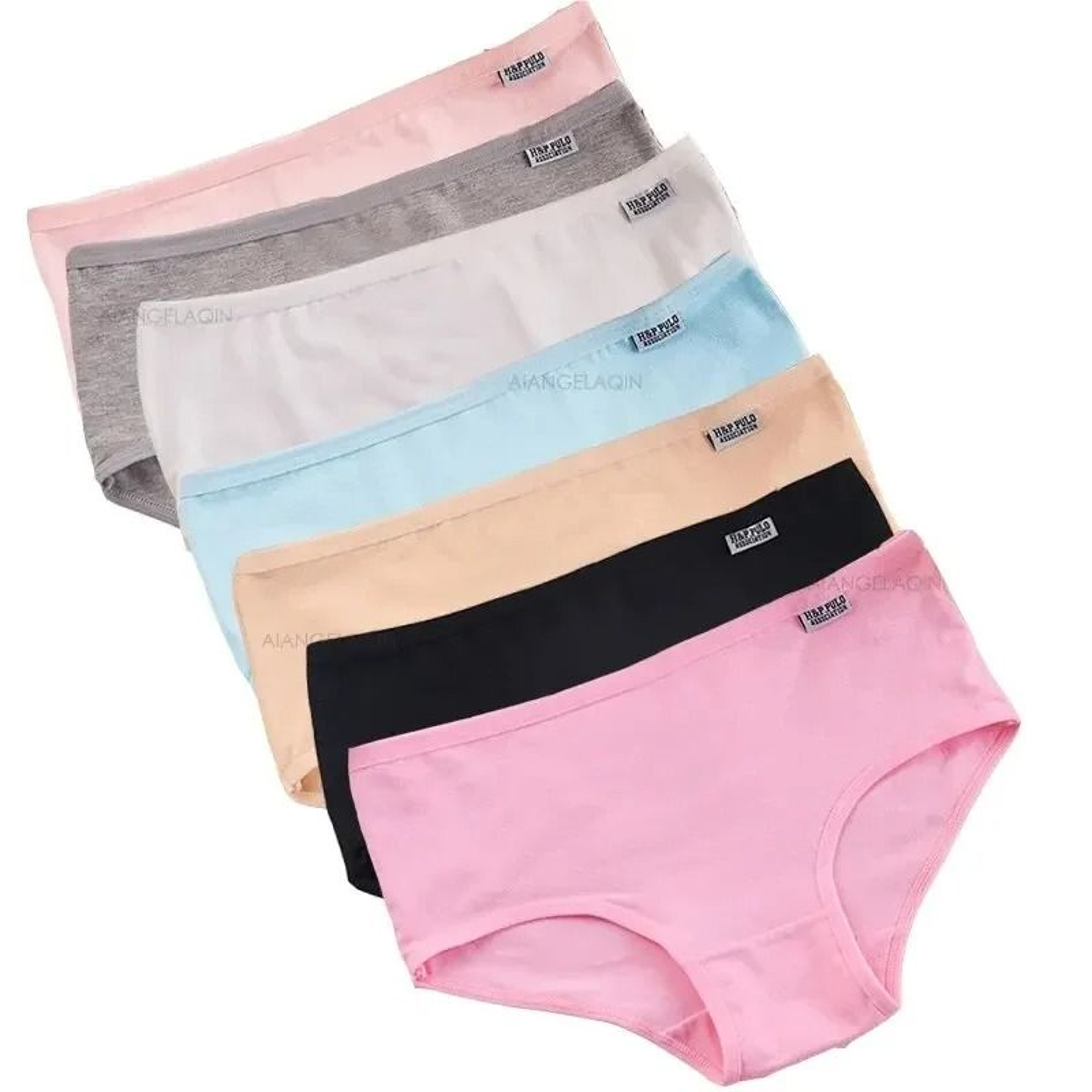Womens Cotton Panties Set Breathable Plus Size Briefs Underwear 1