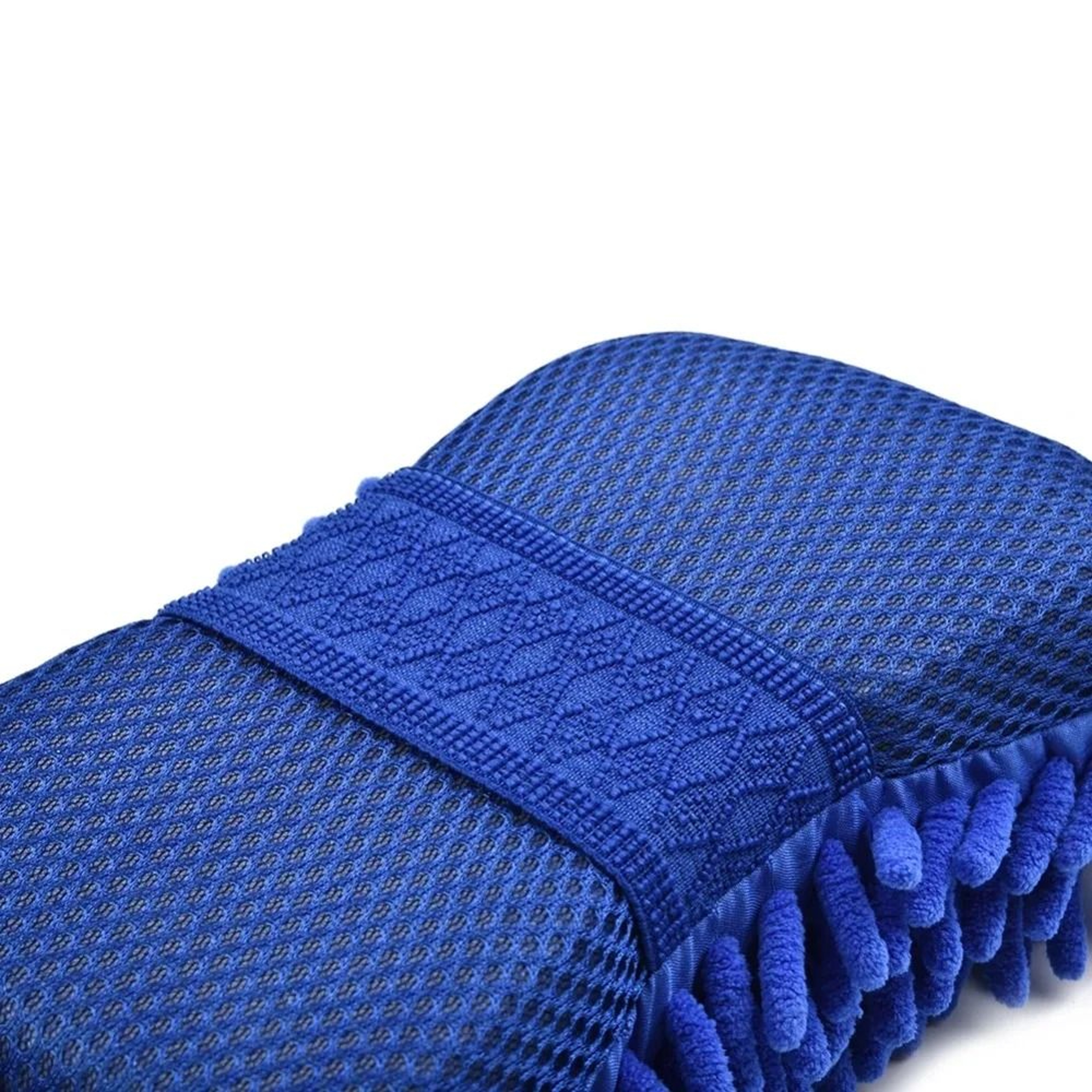 1 PC Scratch Free Microfiber Car Wash Sponge Polishing Cleaning Pad 4