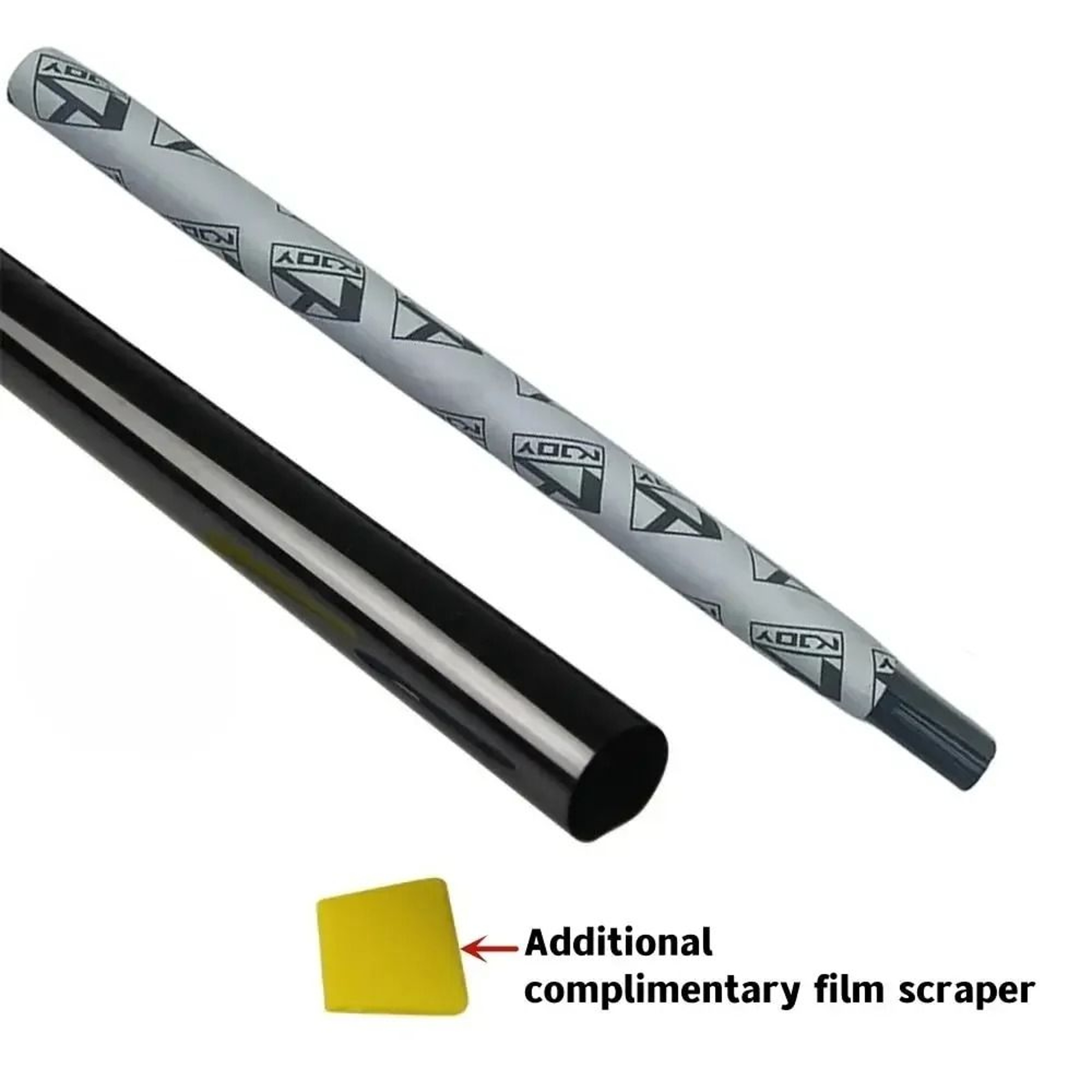 Black Window Tint Film UV Protection For Car And Home Glass 0