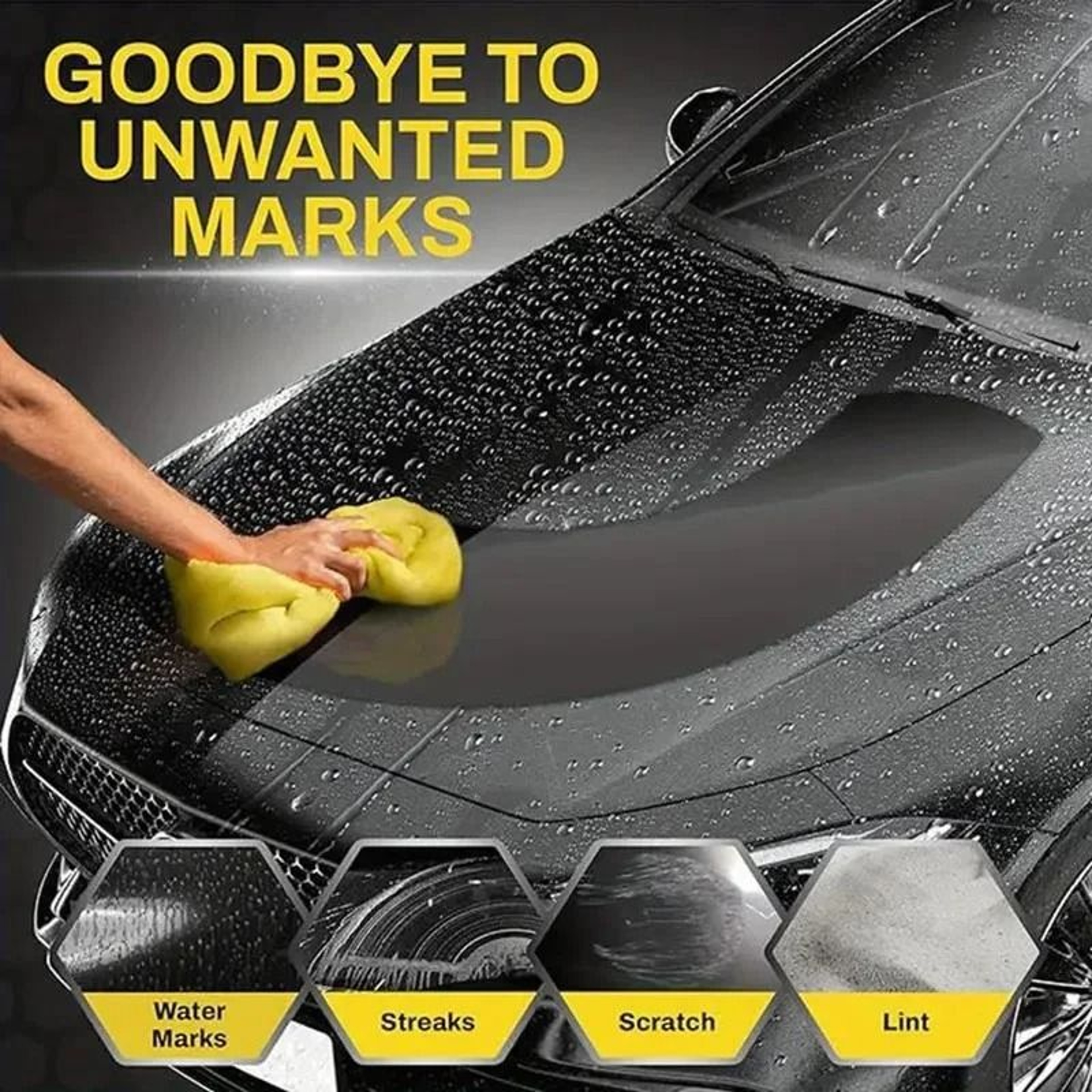 Premium PVA Car Wash Towel Ultra Absorbent Quick Dry Cleaning Cloth 2