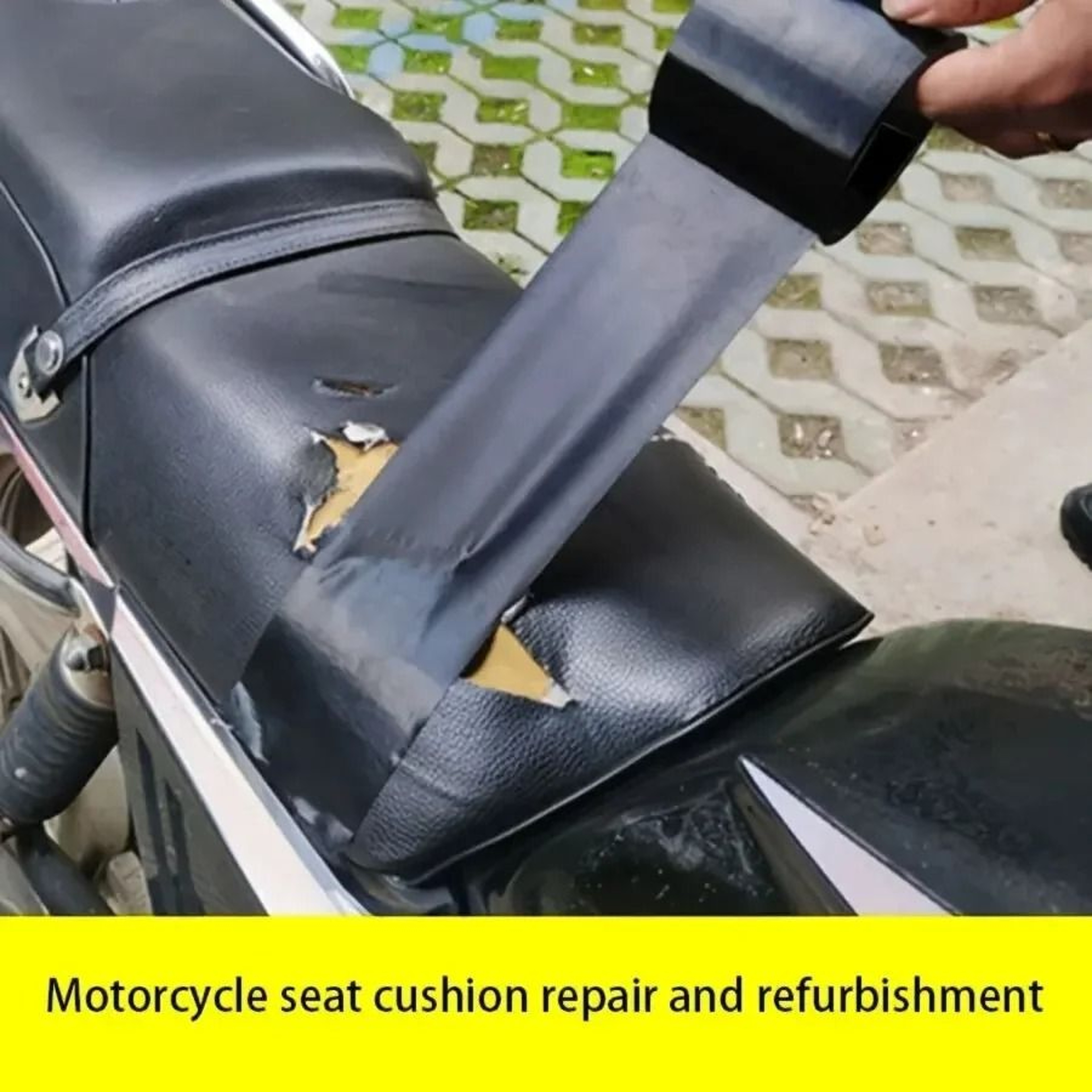 Heavy Duty Leather Repair Tape For Seats And Cushions Waterproof Self Adhesive Patch 5